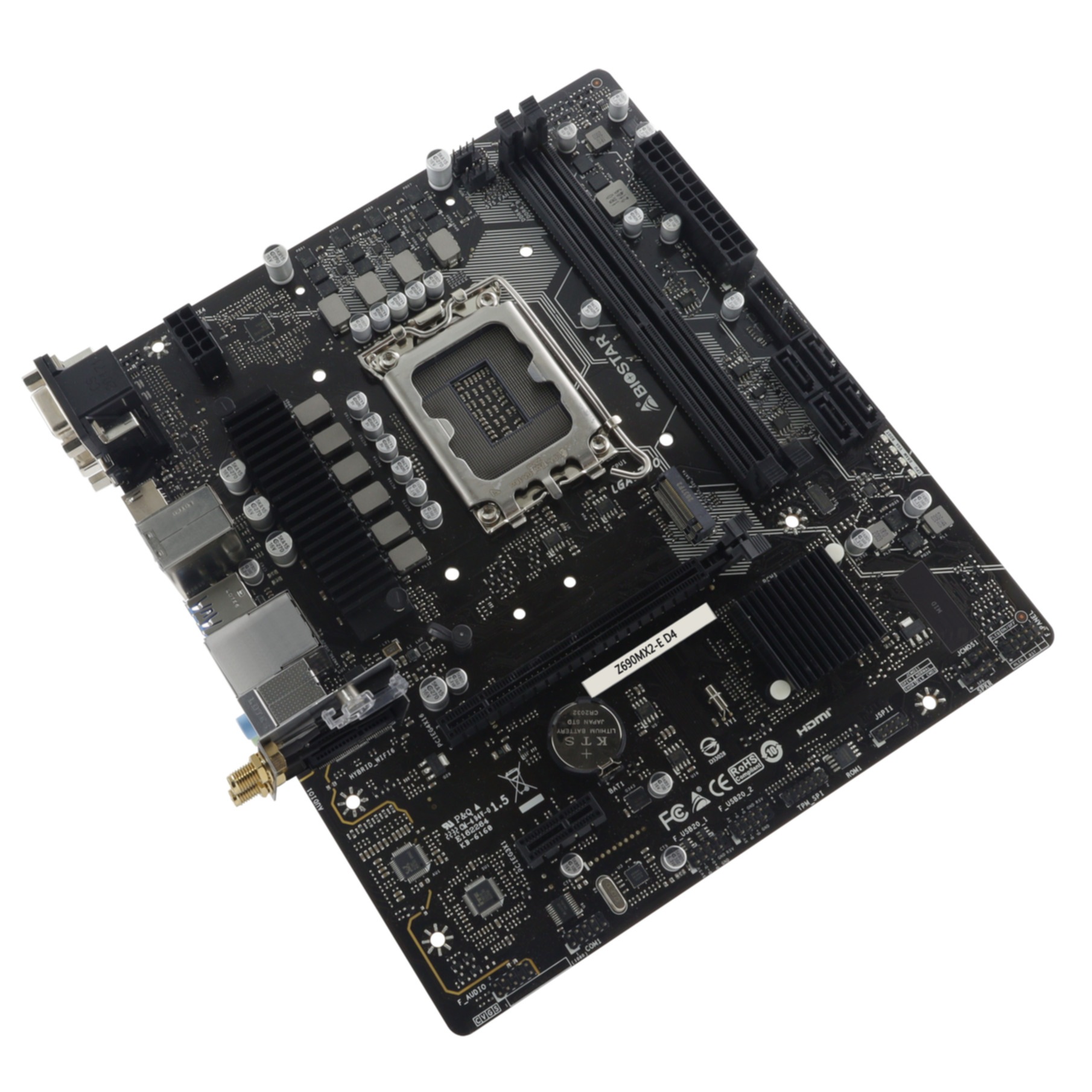 Biostar Mainboard »Z690MX2-E D4«
