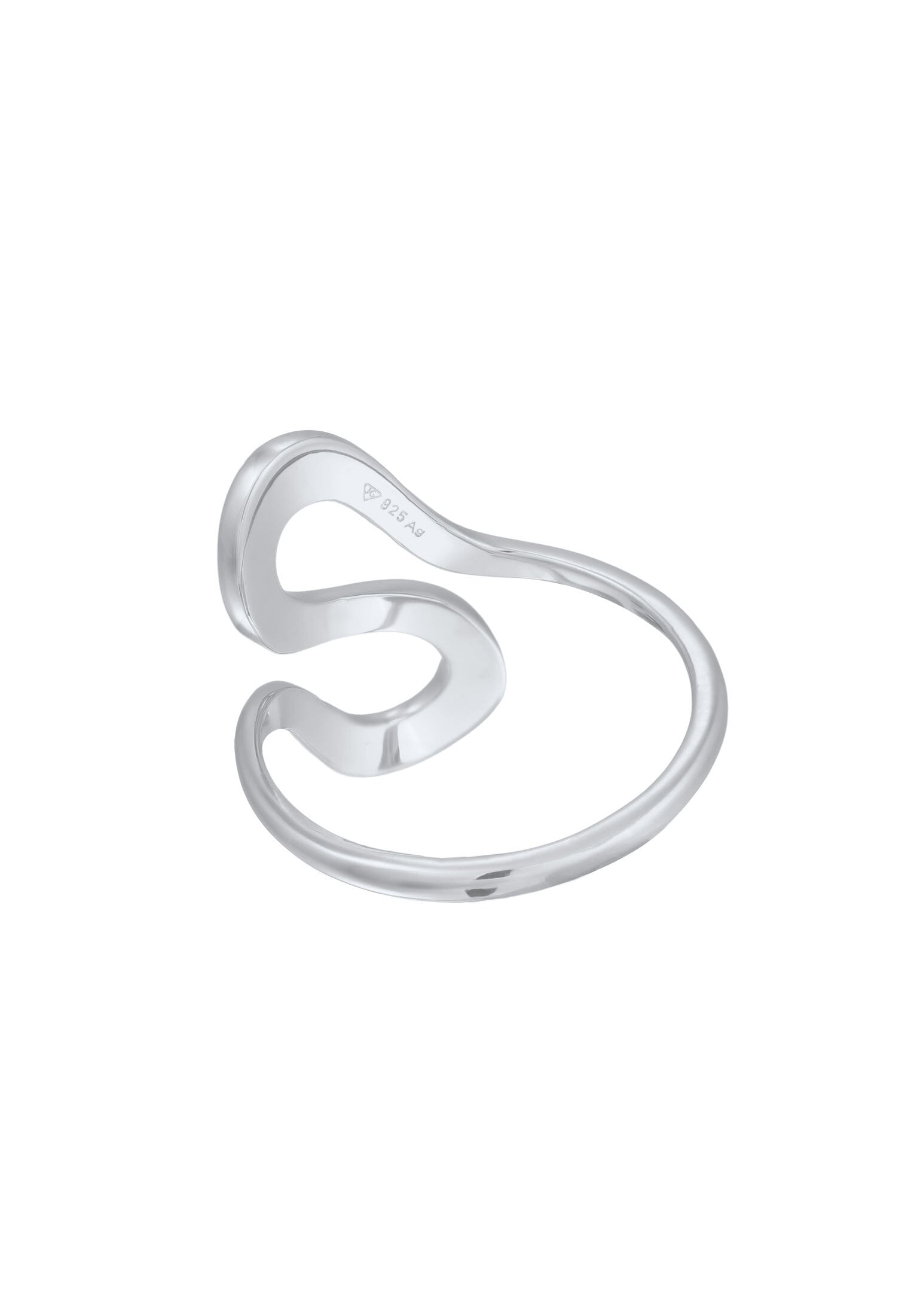 Elli Fingerring »Ring Welle Modisch 925 Silber«