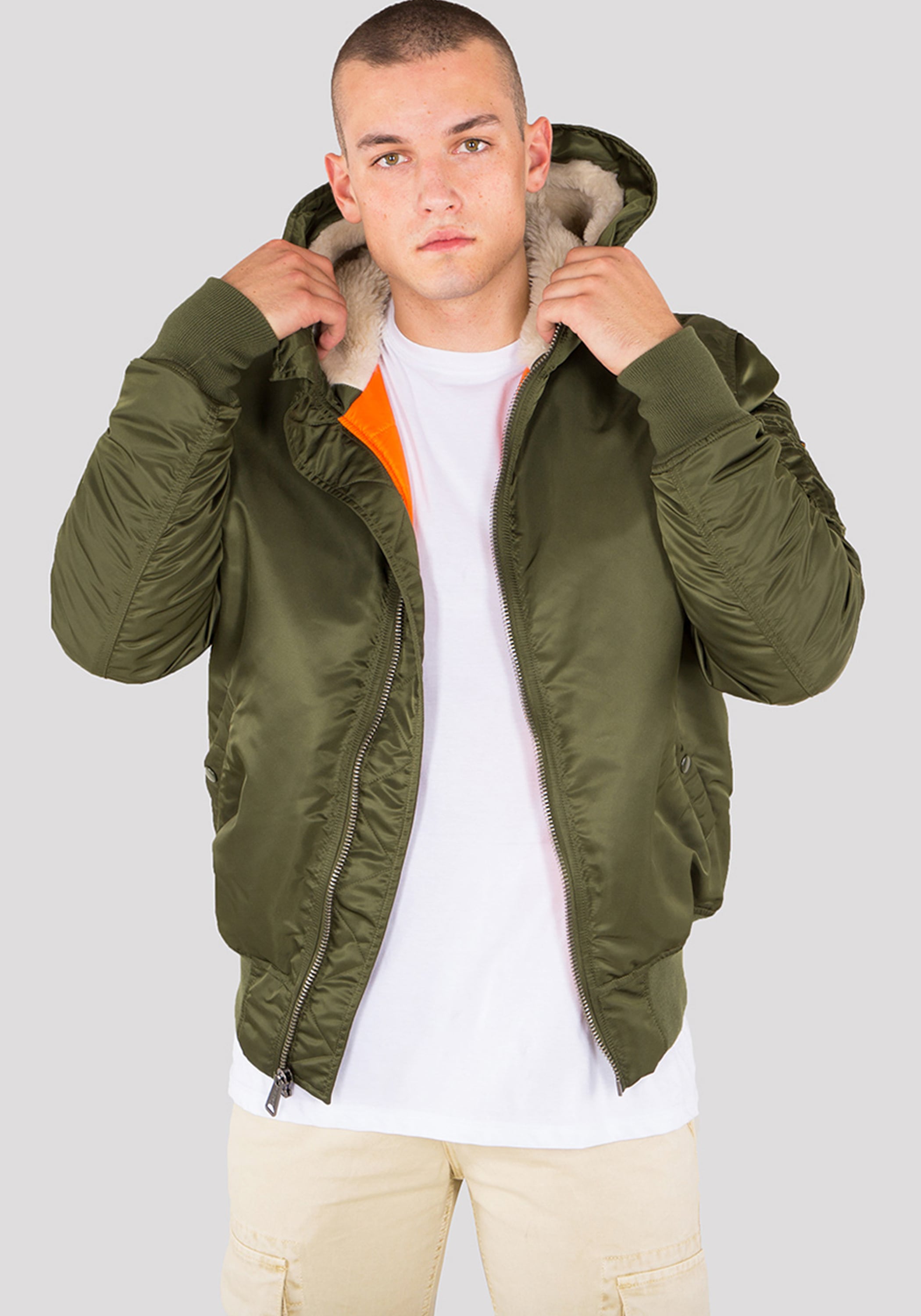 Alpha Industries Bomberjacke »MA-1 Hooded«