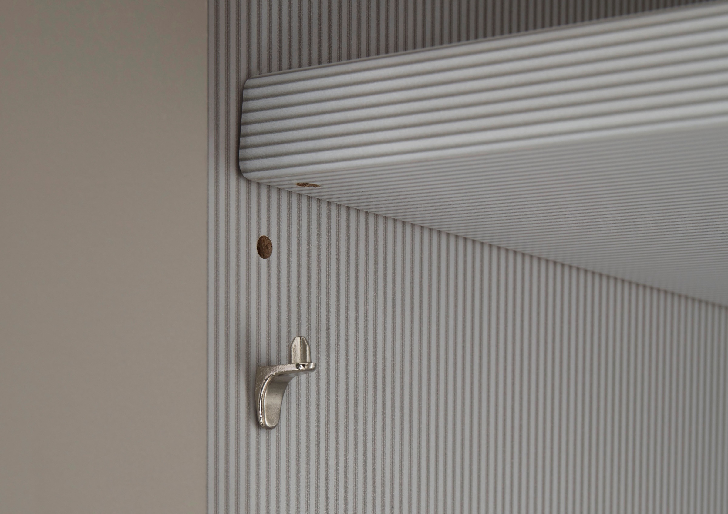 WIEMANN Falttürenschrank »Ohio, Kleiderschrank, Schrank, Garderobe, mit Glasfront, 300 cm« inklusive Einlegeböden & Kleiderstangen, 2 Höhen, MADE IN GERMANY,  inklusive Türdämpfung, hochwertige Glasfront