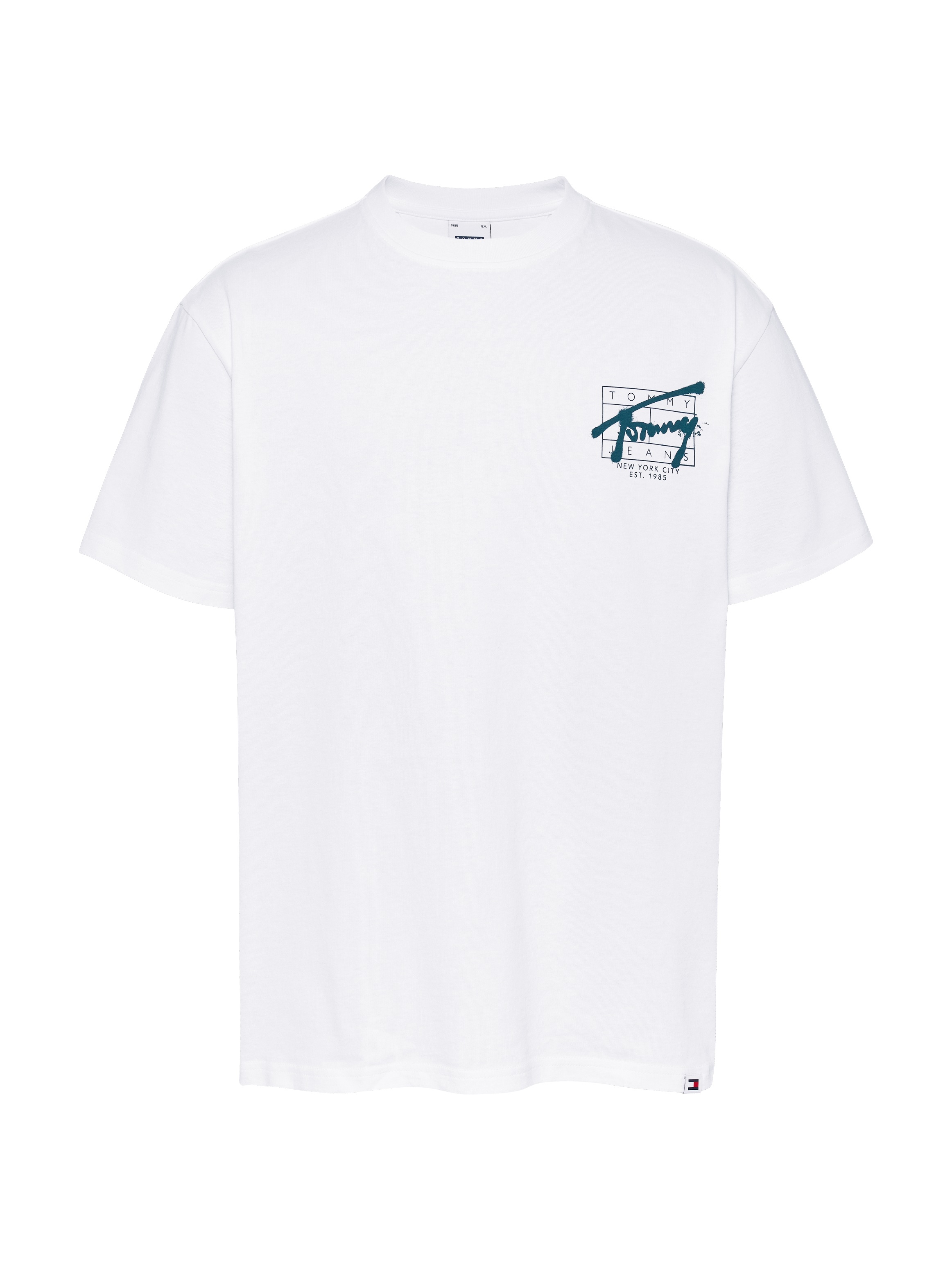 Tommy Jeans Plus T-Shirt »TJM REG SPRAY TEE SS EXT«, Große Größen, mit großem Rückenprint