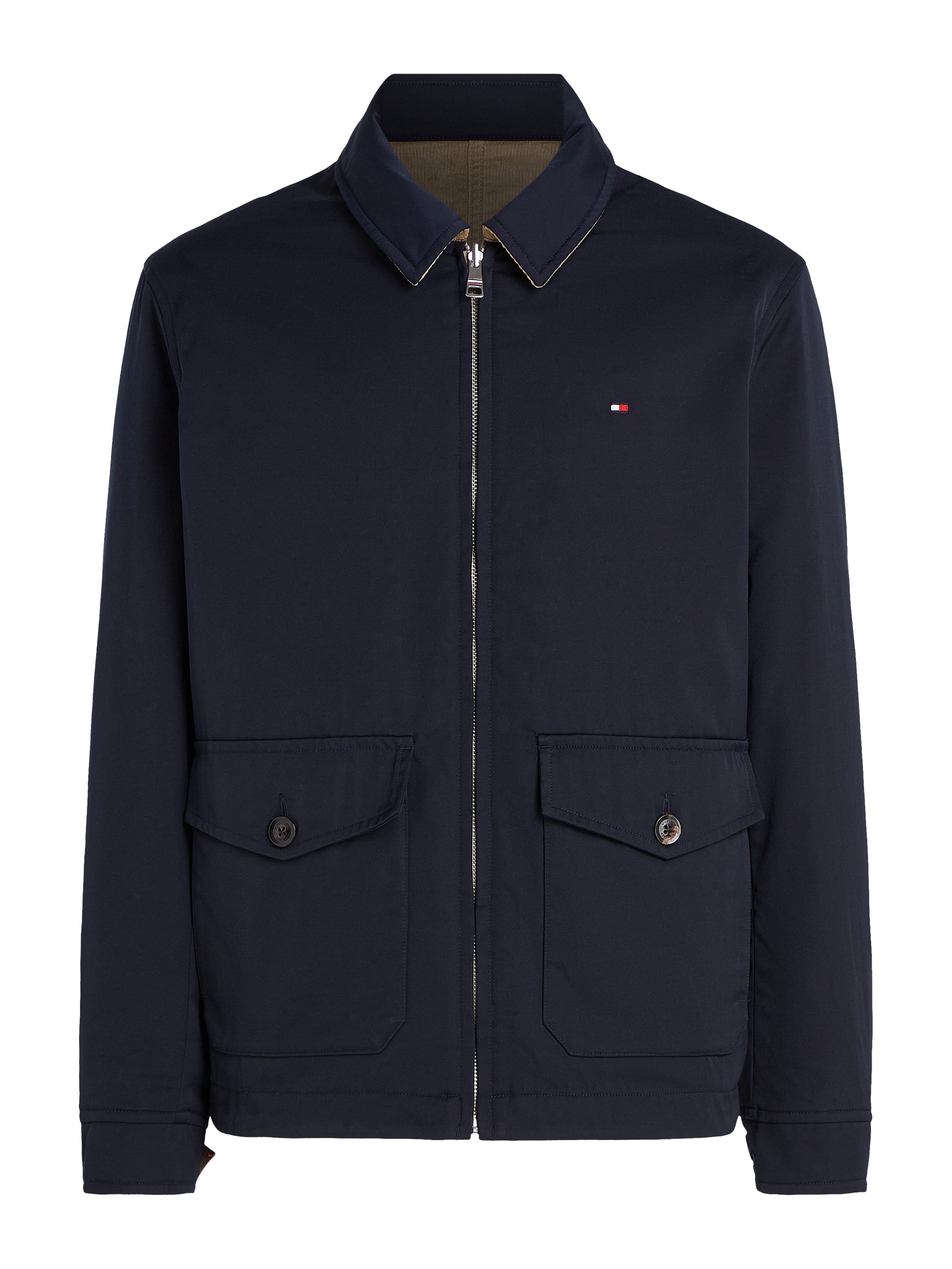 Tommy Hilfiger Wendejacke »REVERSIBLE IVY JACKET«, von beiden Seiten tragbar