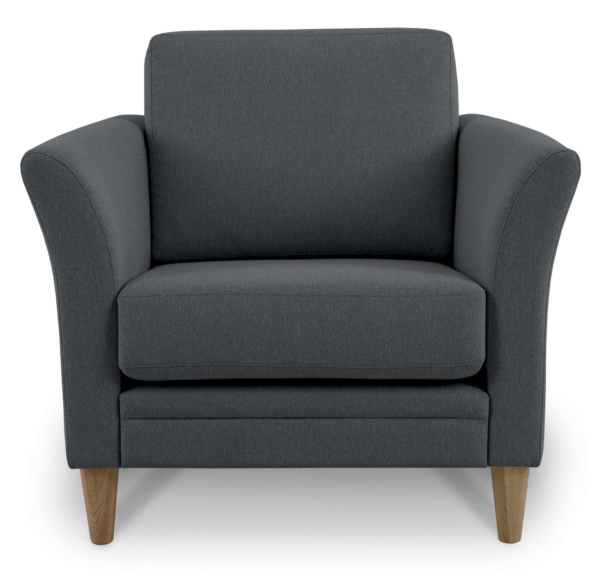 Home affaire Sessel »Arellano, Breite 93 cm«, klassisches Design, mit Massivholzfüßen, Webstoff fein