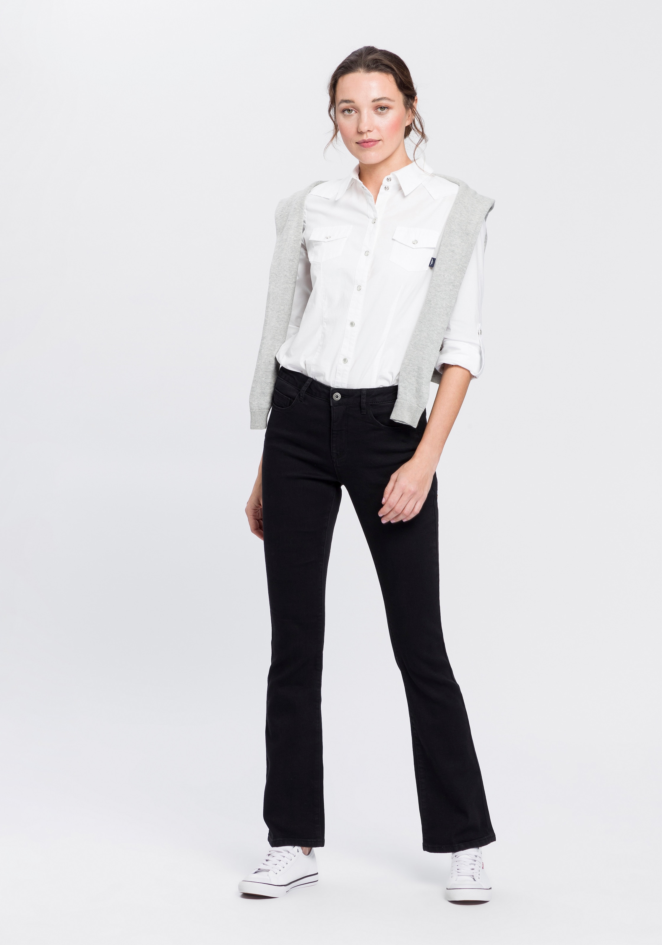 Arizona Bootcut-Jeans »mit Thermo Effekt«, High Waist kaufen