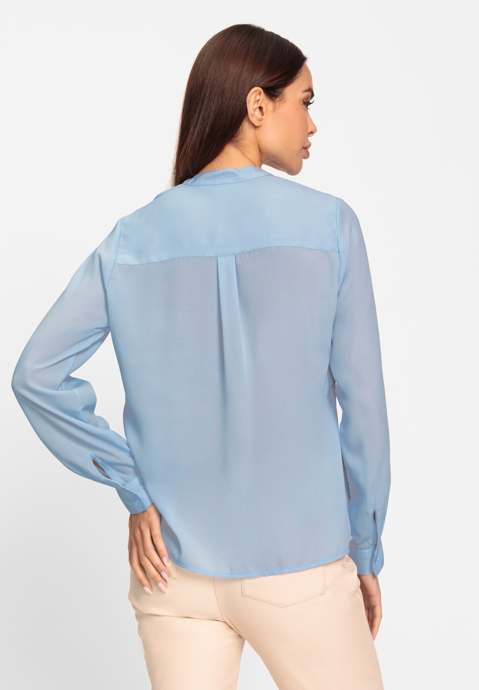 heine Klassische Bluse »Bluse Schlupf-Bluse mit Stehkragen«