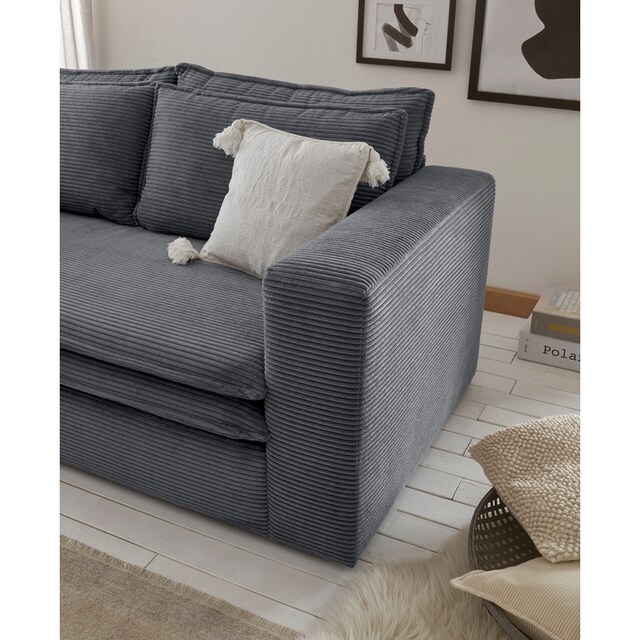 im und Raten Set of Places tlg.), Bettfunktion Sitzgruppe Loveseat-Hocker 3-Sitzer-Sofa auf bestellen Style mit (2 »PIAGGE«,