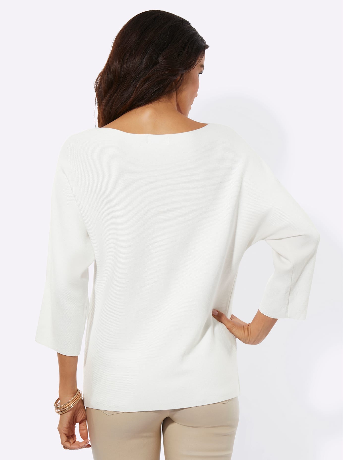 creation L 3/4 Arm-Pullover »Lyocell-Viskose-Pullover«