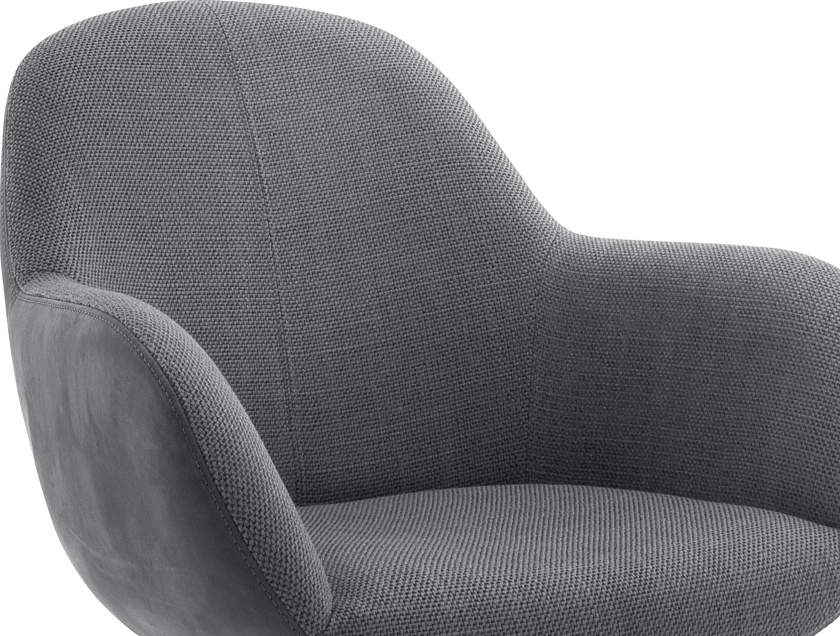 MCA furniture Esszimmerstuhl »Melrose«, (Set), 2 St., Stuhl 360°drehbar mit Nivellierung