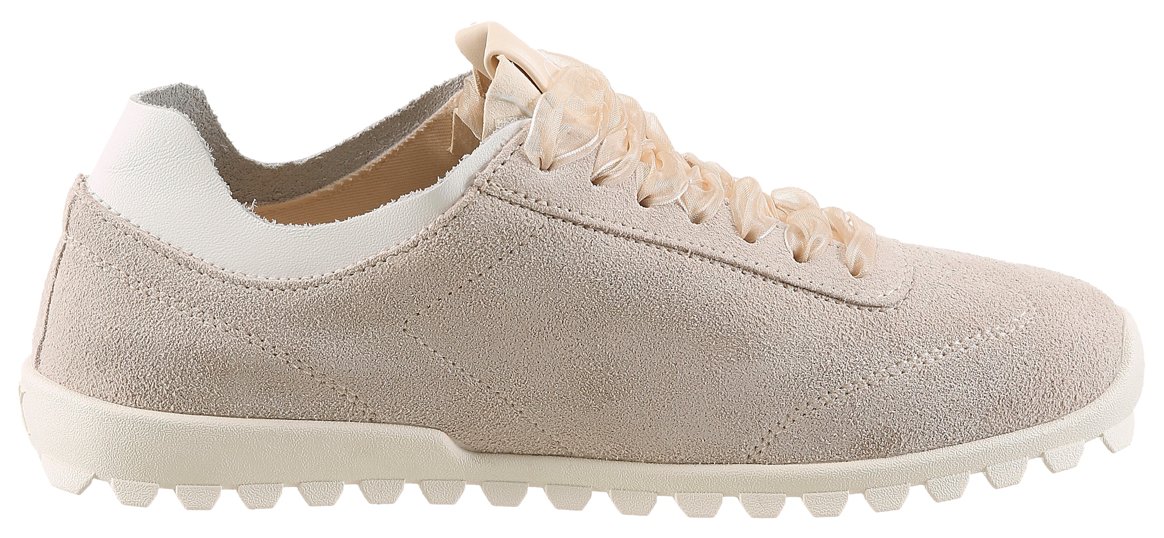 Calvin Klein Sneaker »LOW PROFILE RUN MG SUE DB LACES«  Freizeitsneaker, Halbschuh, Schnürschuh mit Profilsohle