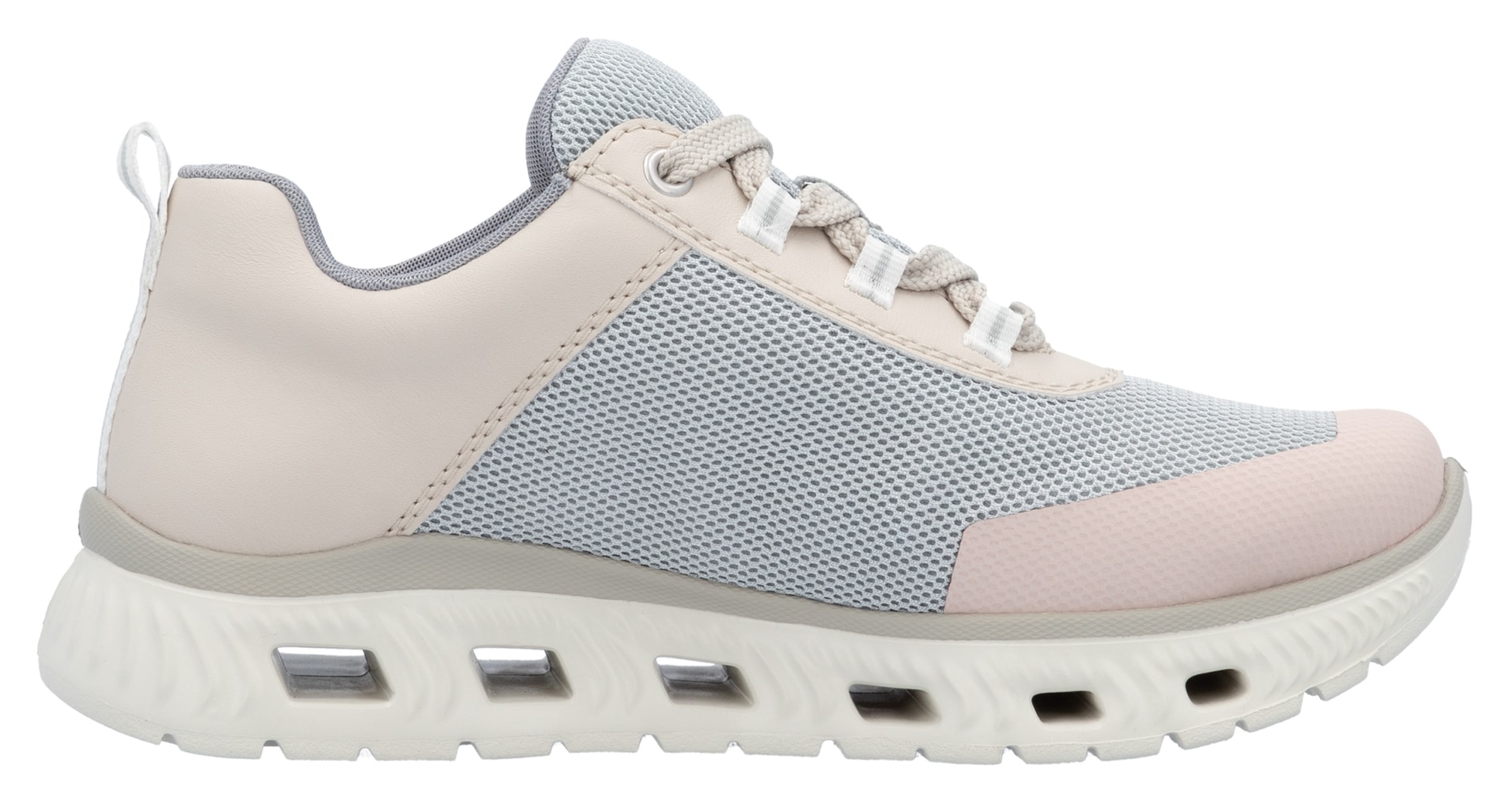 RIEKER Sport Sneaker, in veganer Verarbeitung, Freizeitschuh, Halbschuh, Schnürschuh