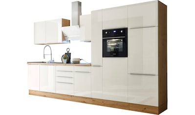 RESPEKTA Küchenzeile »Safado«, inklusive E-Geräten, schnelle Lieferzeit, Breite 370 cm kaufen