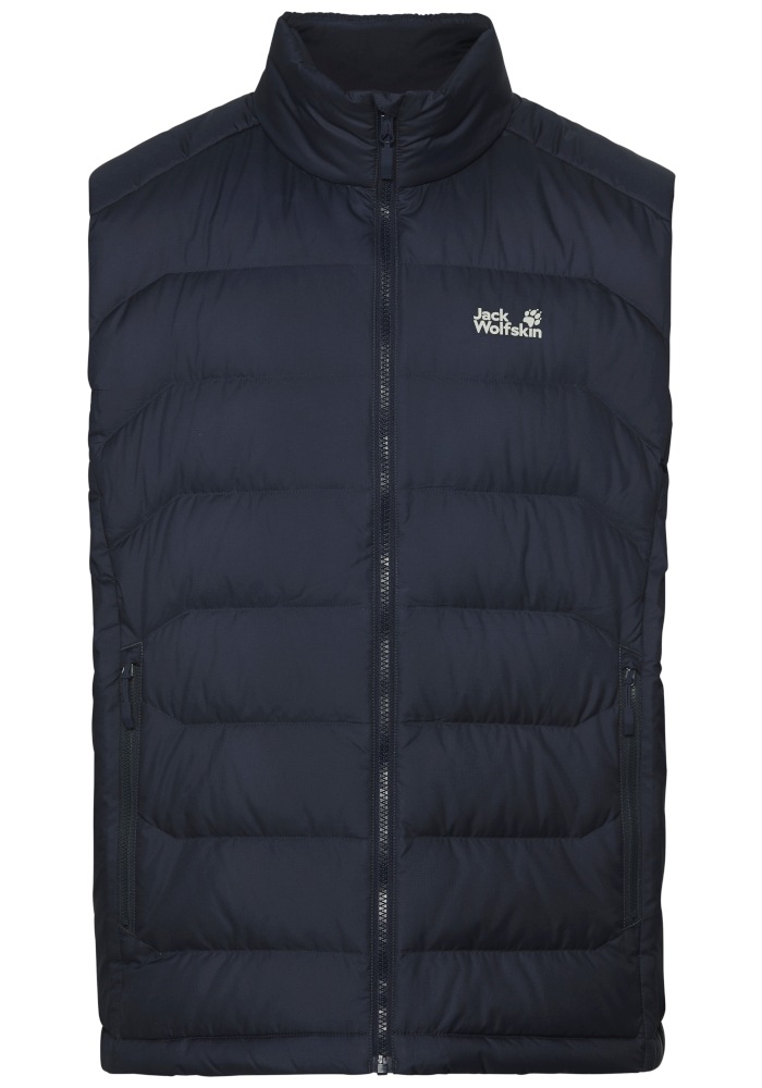 Jack Wolfskin Daunenweste »WILD PASS DOWN VEST M RDS« Daunenweste, warm, wind- und wasserabweisend