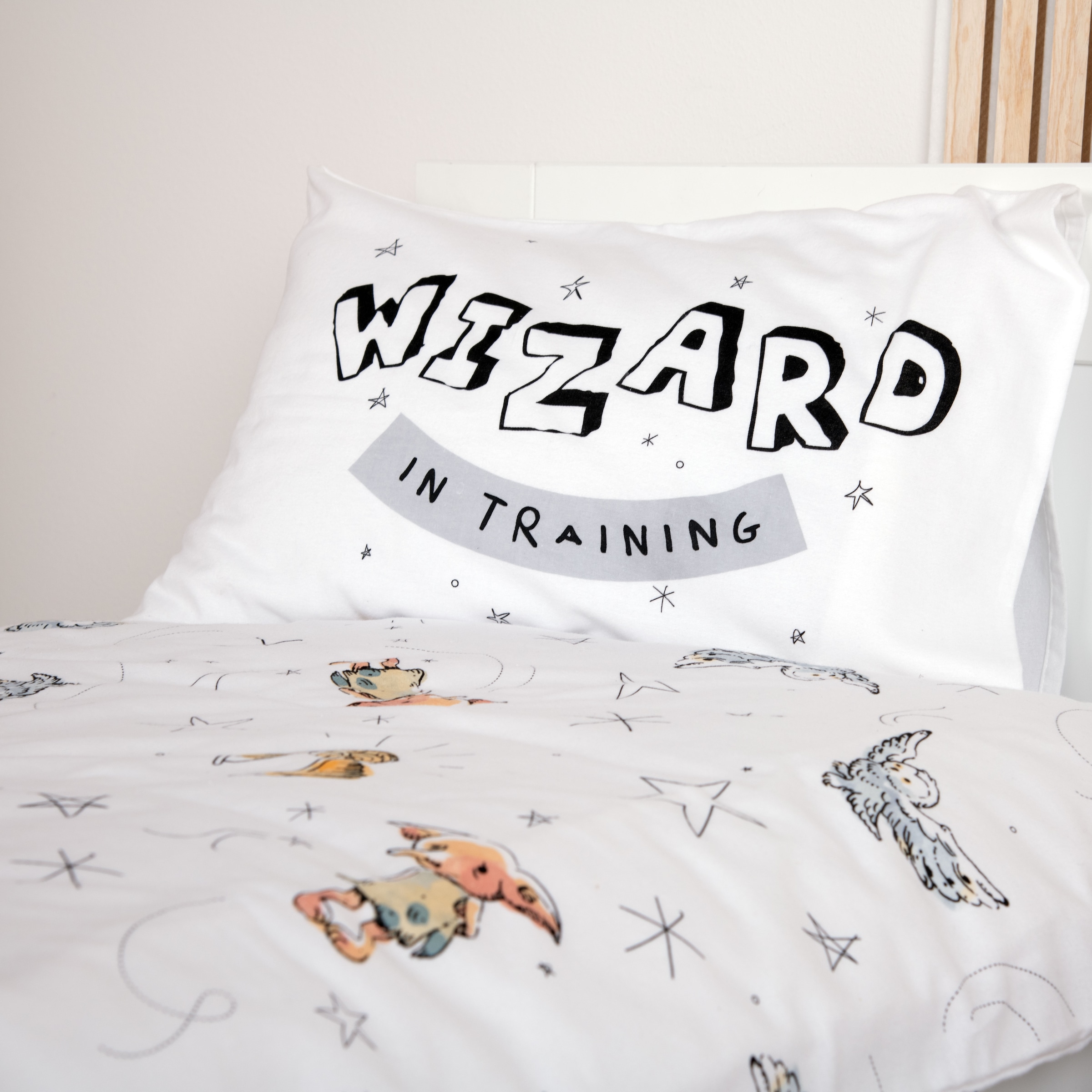 Harry Potter Babybettwäsche »Harry Potter« 2 Stk. tlg. mit niedlichem Allover-Print