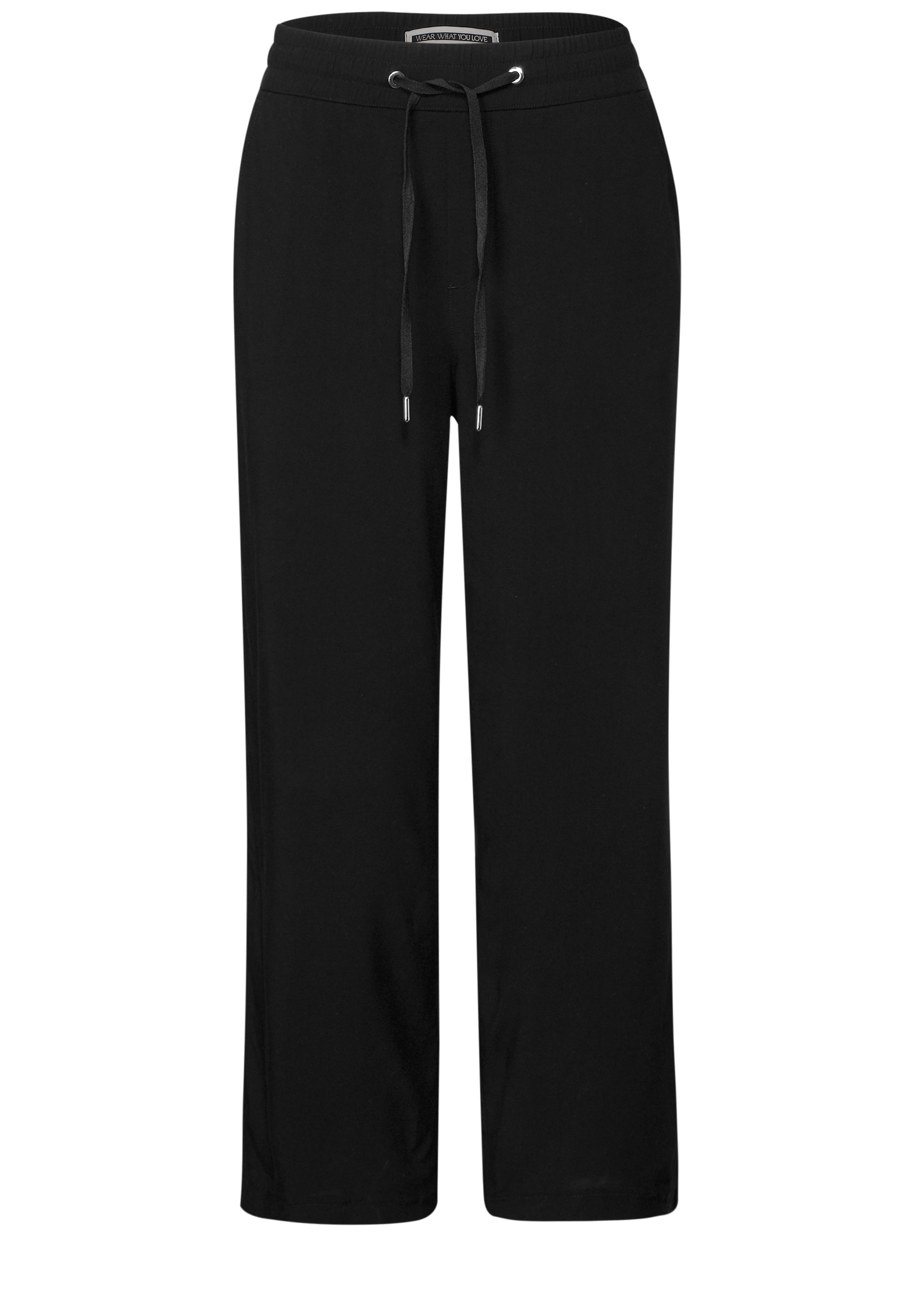 STREET ONE Stoffhose »Style Emee«, mit elastischem Bund mit Tunnelzug