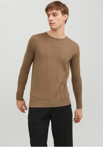 Rundhalspullover »JJEEMIL KNIT CREW NECK NOOS«