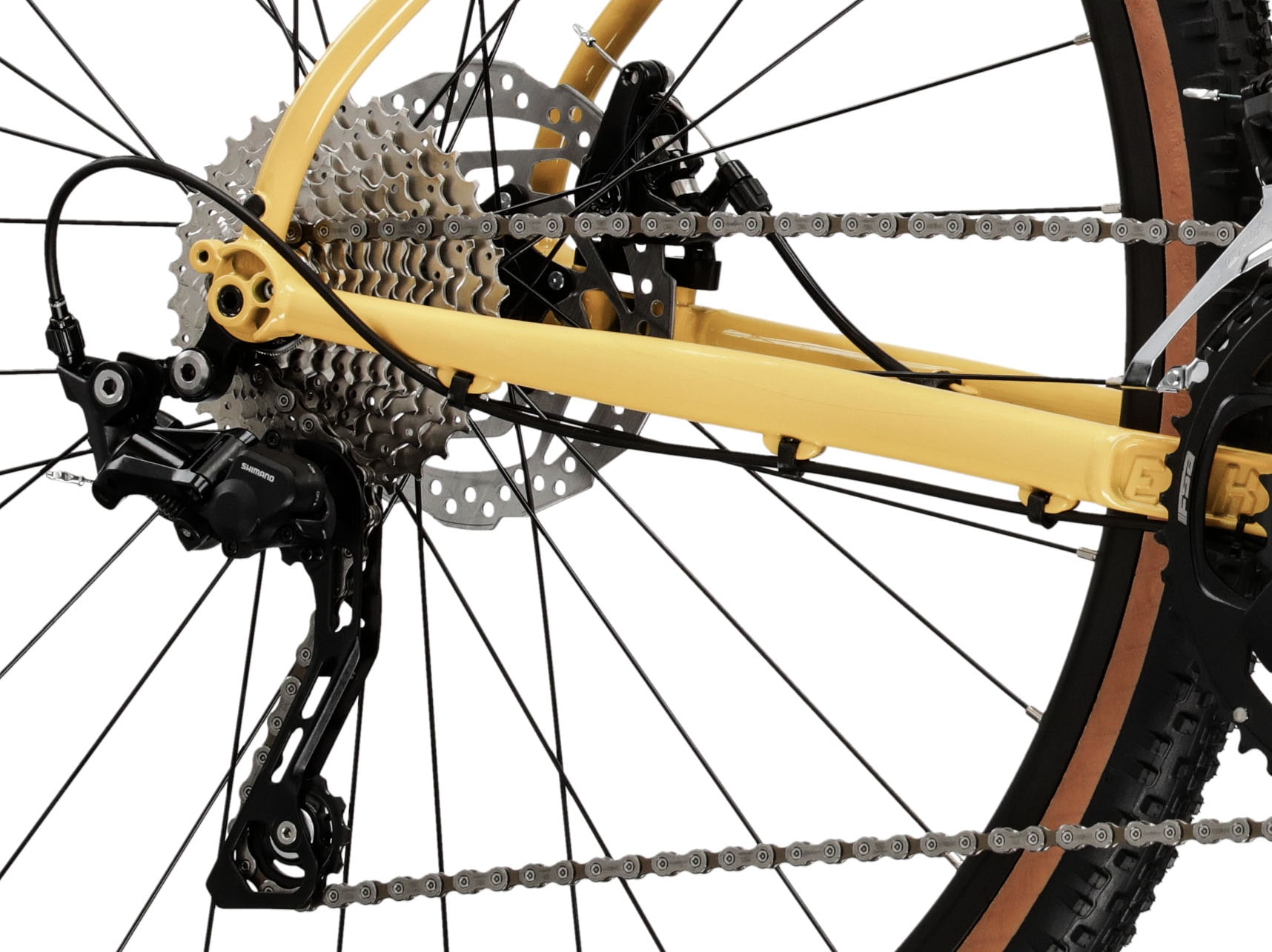 Kross Gravelbike »KROSS Gravelbike Esker 4.0 28" gelb« 20 Gang Shimano GRX RX400 Schaltwerk Kettenschaltung