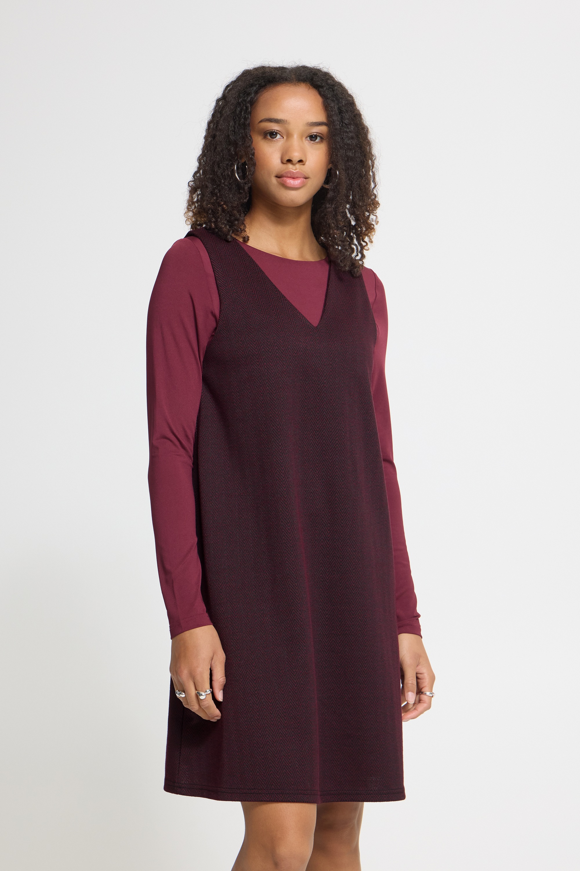 Ichi Midikleid »Damen Freizeitkleid IHKATE«