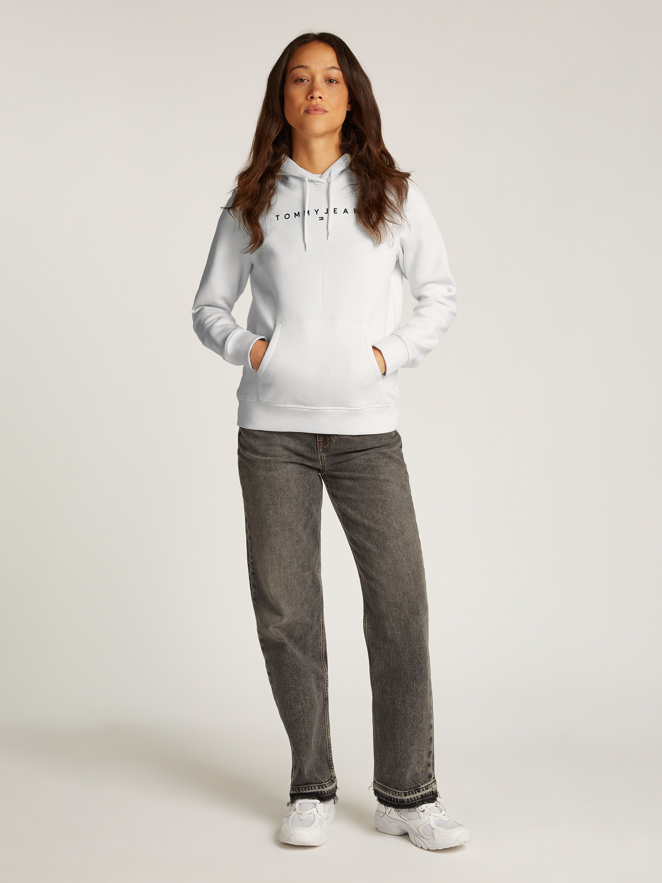 Tommy Jeans Kapuzensweatshirt »TJW REG LINEAR HOODIE«, mit Logoschriftzug