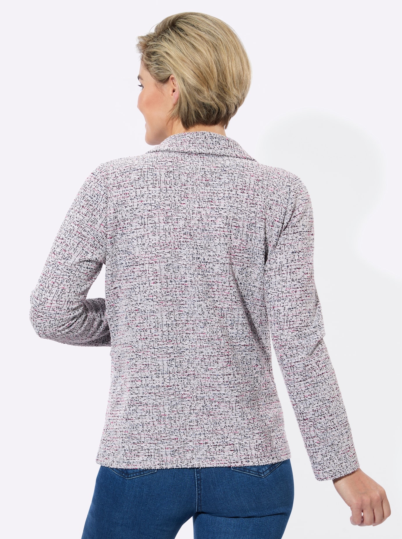 Classic Basics Shirtjacke »Bouclé-Jacke« 1
