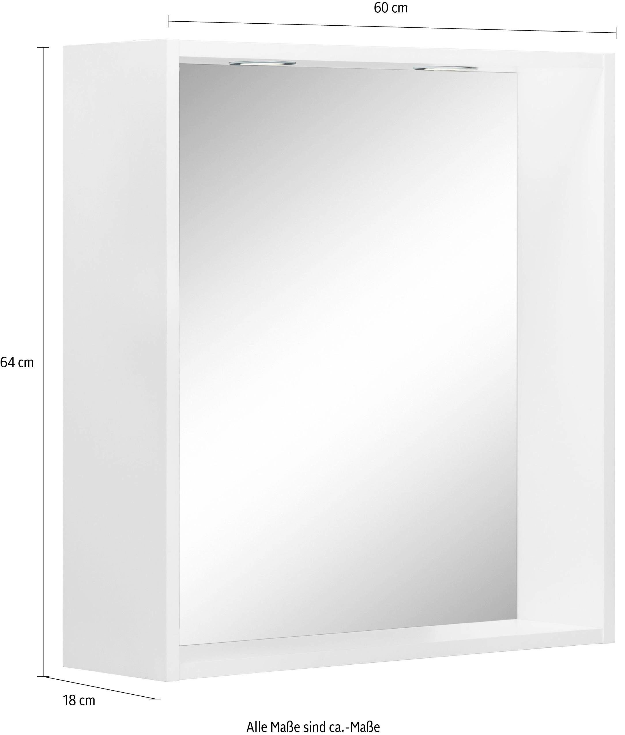 welltime Badspiegel »Davos« LED