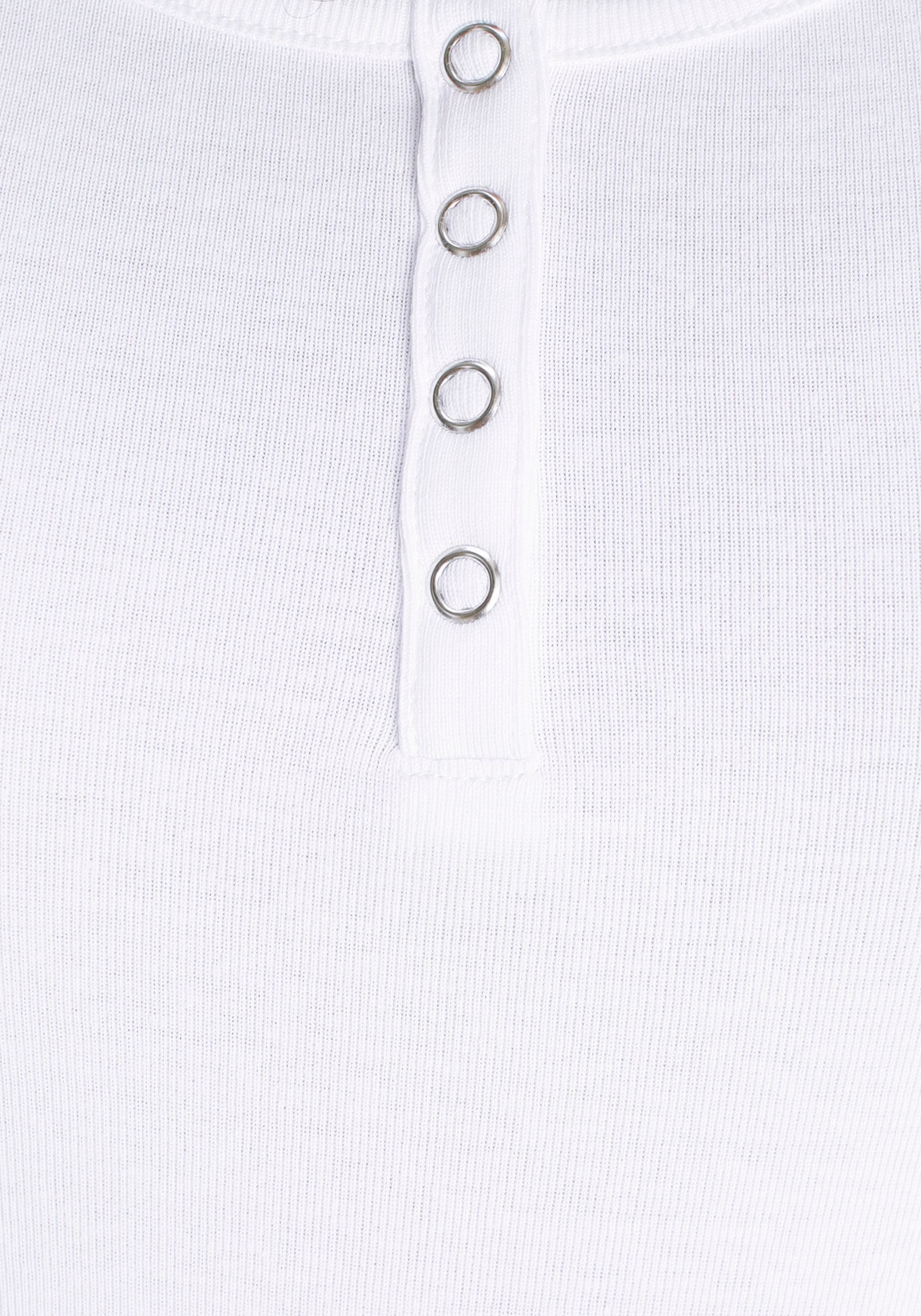 H.I.S T-Shirt, (Set, 2 tlg.), Kurzarm, unifarben, aus Baumwolle, im Set erhältlich