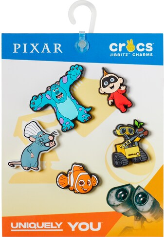 Schuhanstecker »Jibbitz™ Pixar«, (Set, 5 tlg., Kein Spielzeug. Nicht für Kinder unter...