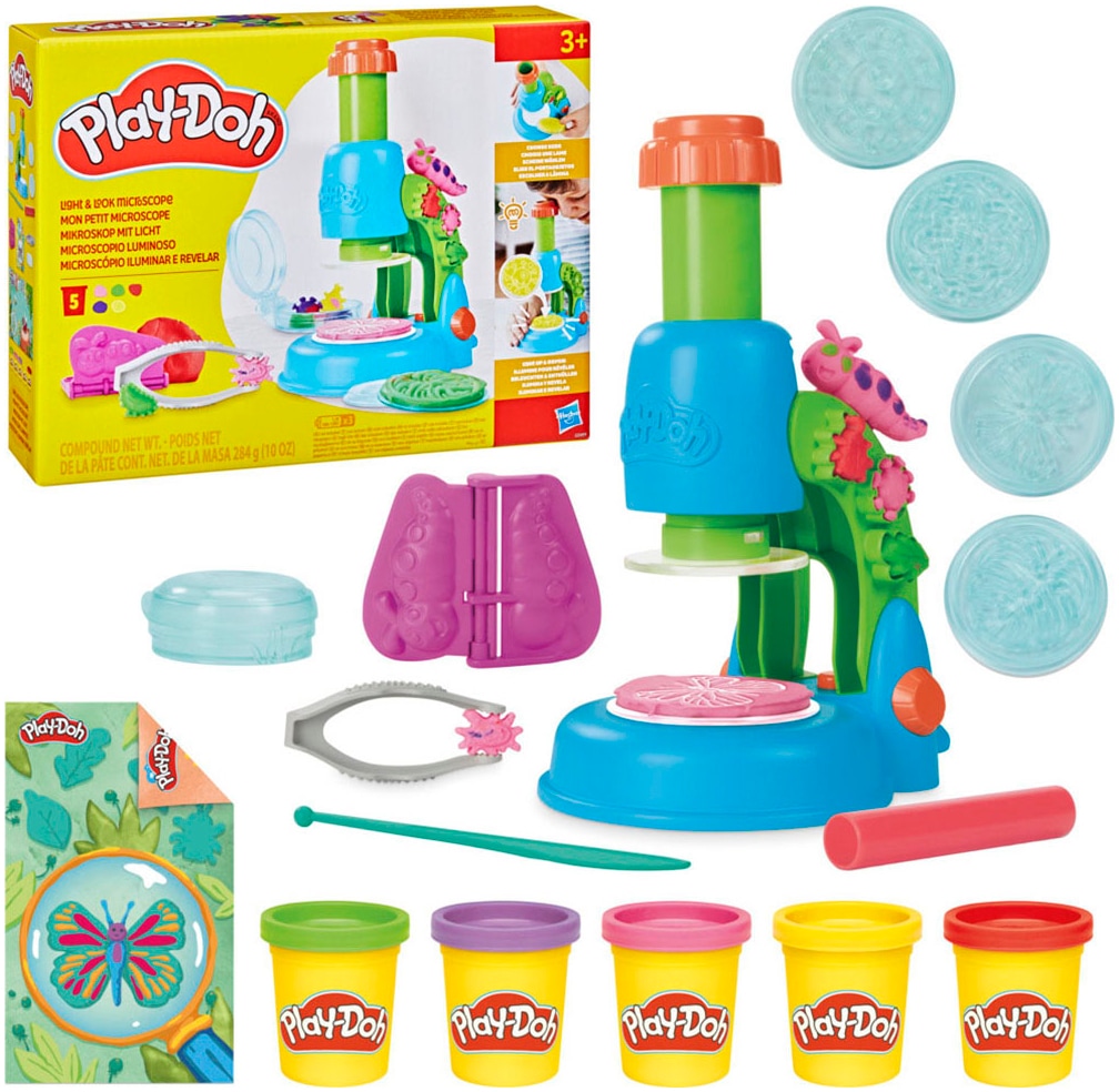 Hasbro Knete »Play-Doh, Mikroskop mit Licht«