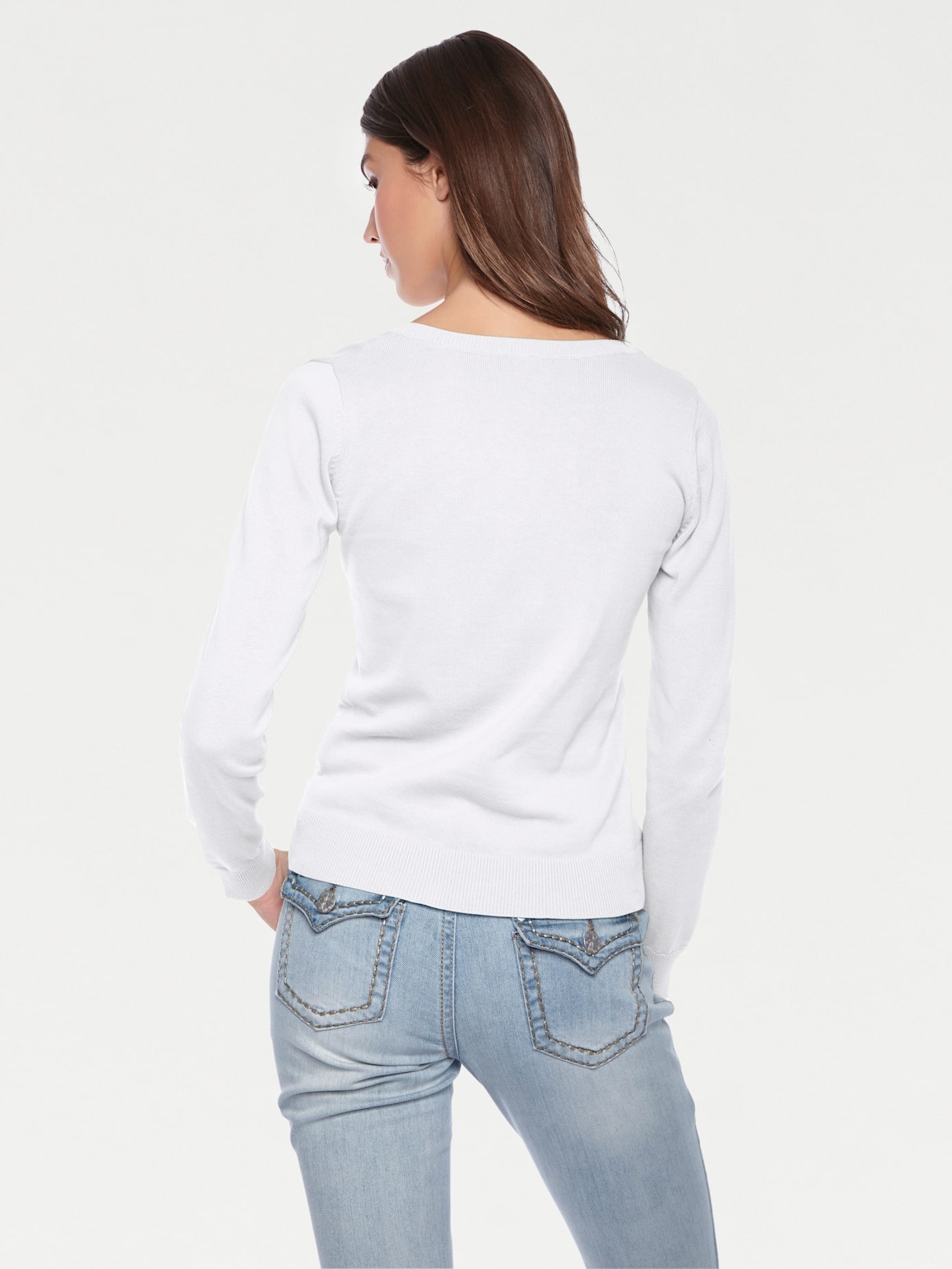heine Rundhalspullover »Rundhals-Pullover«