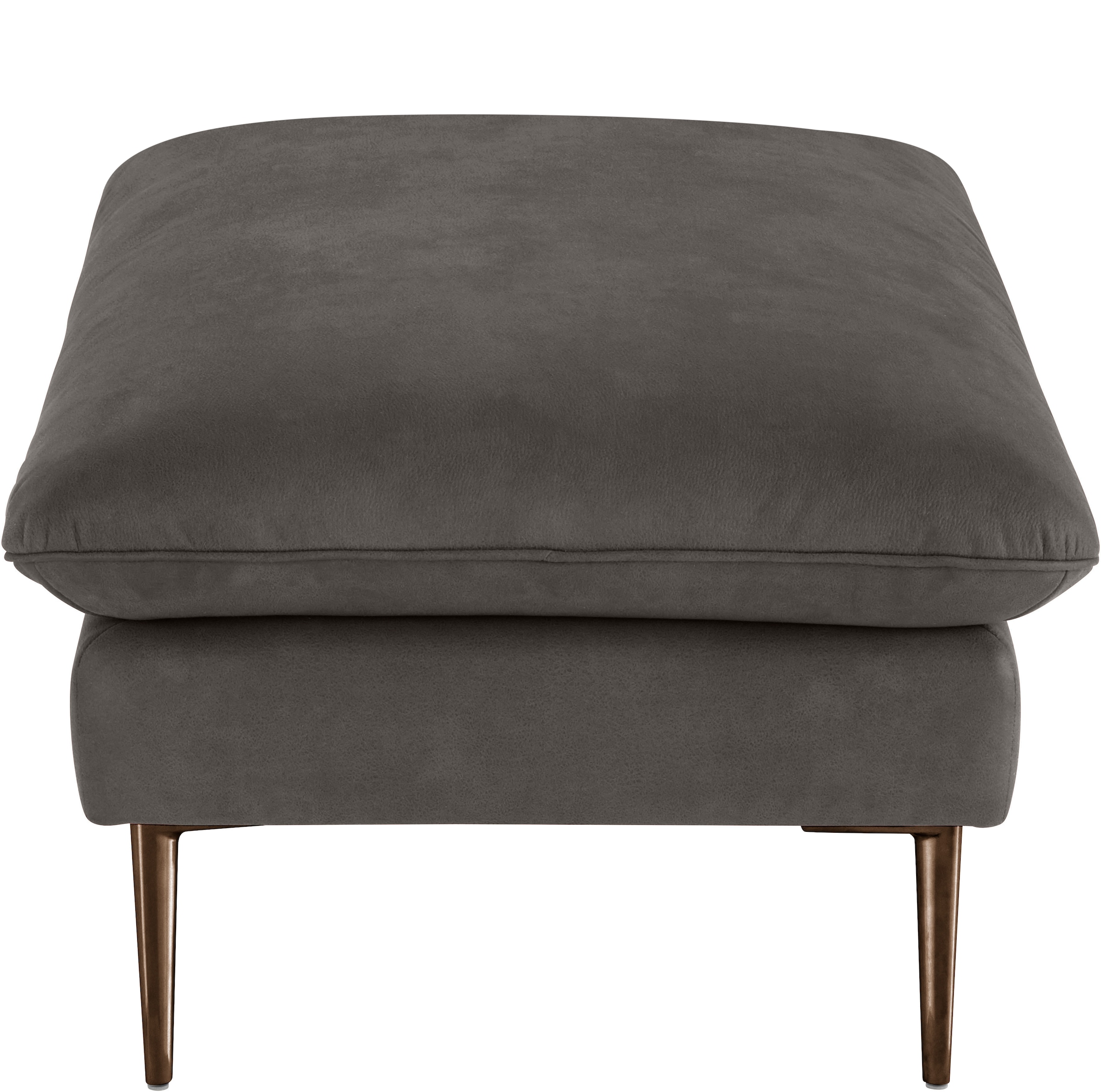 W.SCHILLIG Hocker »enjoy&MORE« Füße bronze pulverbeschichtet, Breite 106 cm