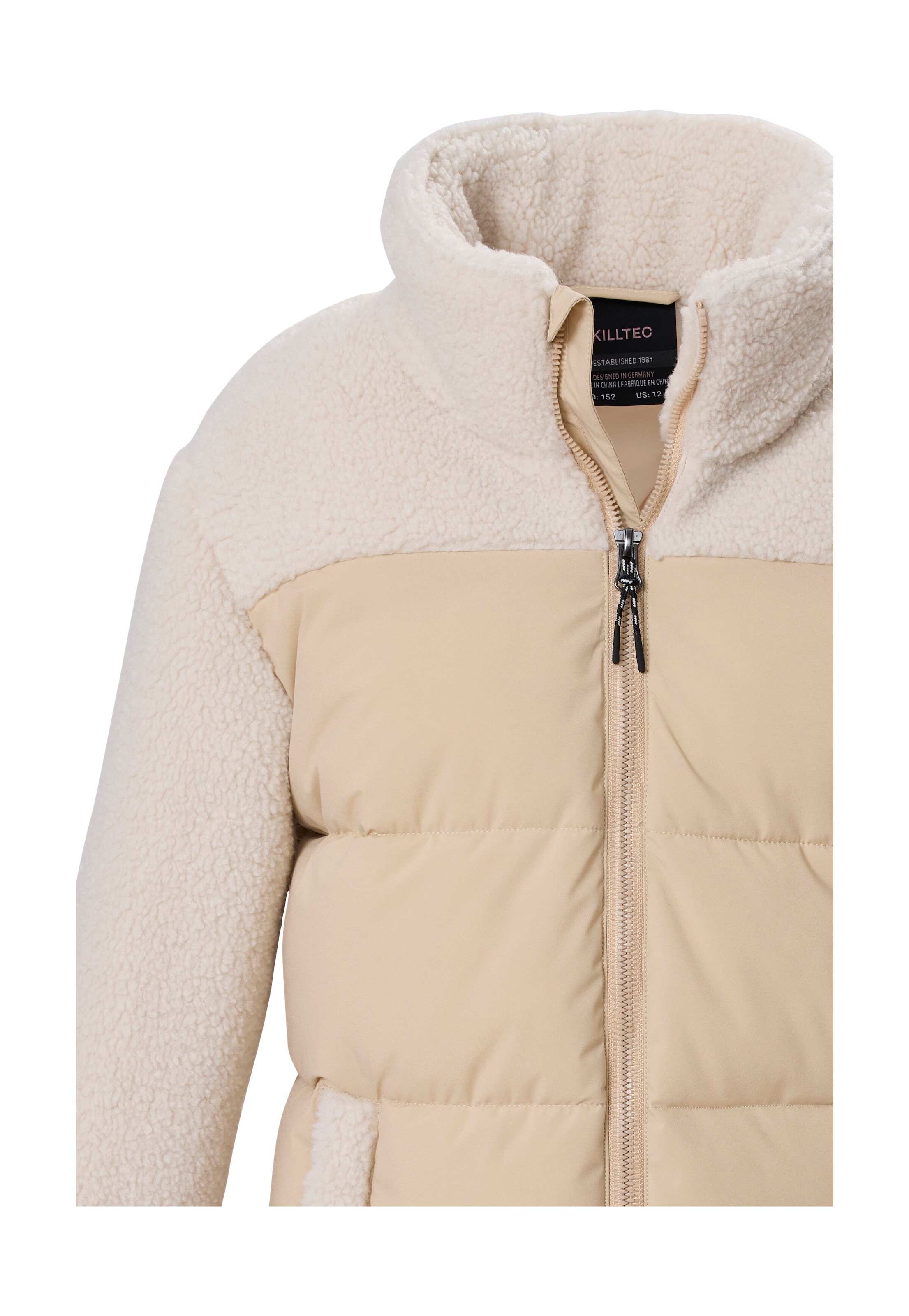 Killtec Steppjacke »KOW 170 GRLS QLTD JCKT« Steppjacke mit Hybridoptik, warm wattiert, reflektierend
