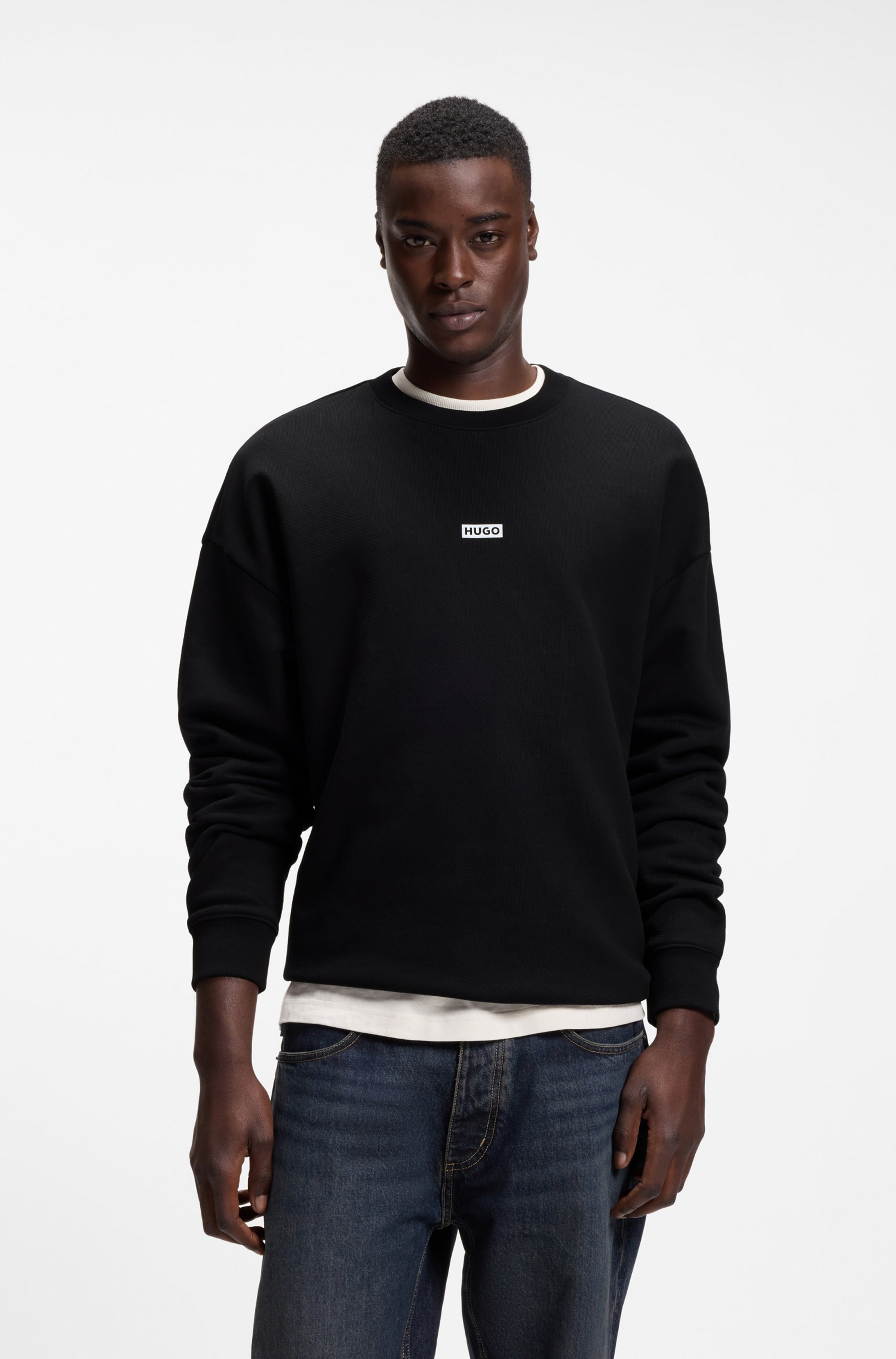 HUGO Blue Sweatshirt »Naviu«, mit Rückendruck
