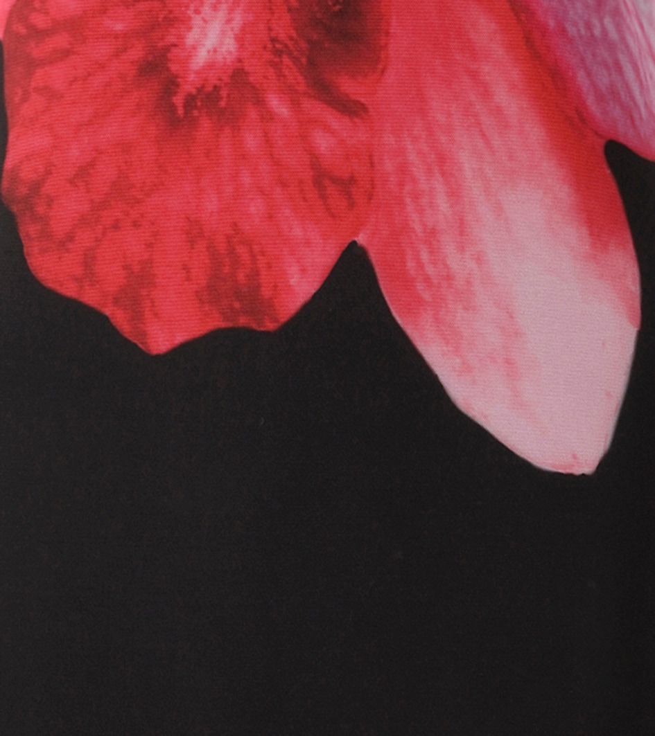 Aniston CASUAL Sommerkleid mit großflächigen Batikblüten bedruckt - NEUE KOLLEKTION