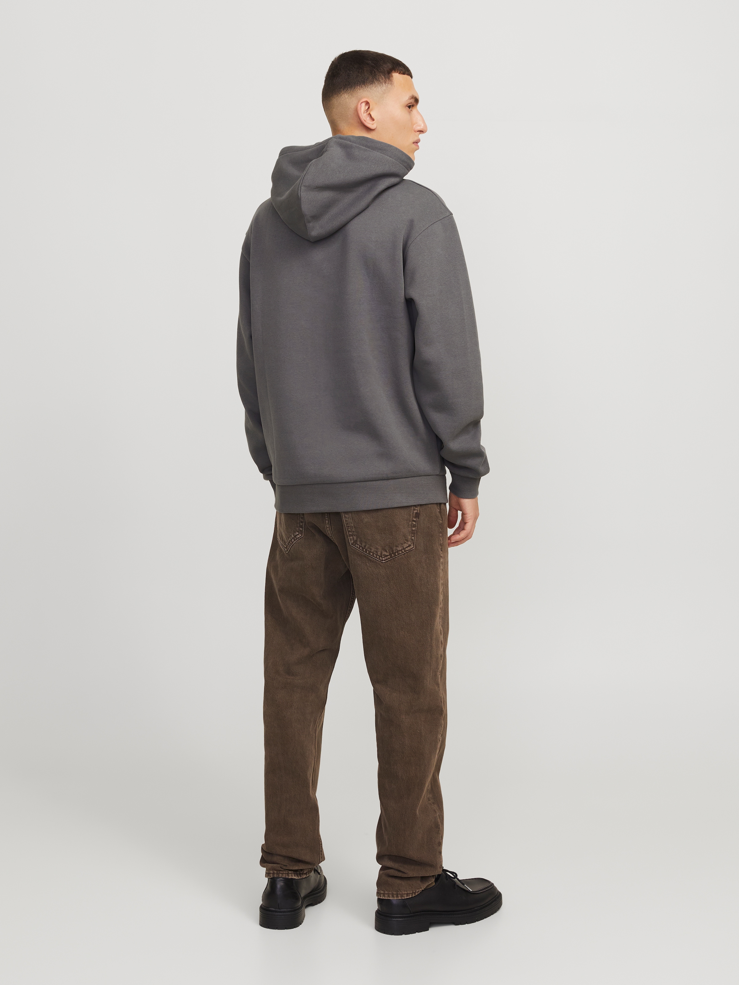 Jack & Jones Kapuzensweatshirt »JJEBRADLEY SWEAT HOOD NOOS«, mit Känguru Tasche