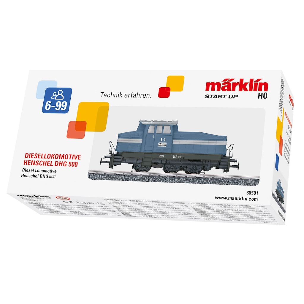 Märklin Diesellokomotive »Märklin Start up - Rangierlokomotive Henschel DHG 500 - 36501«