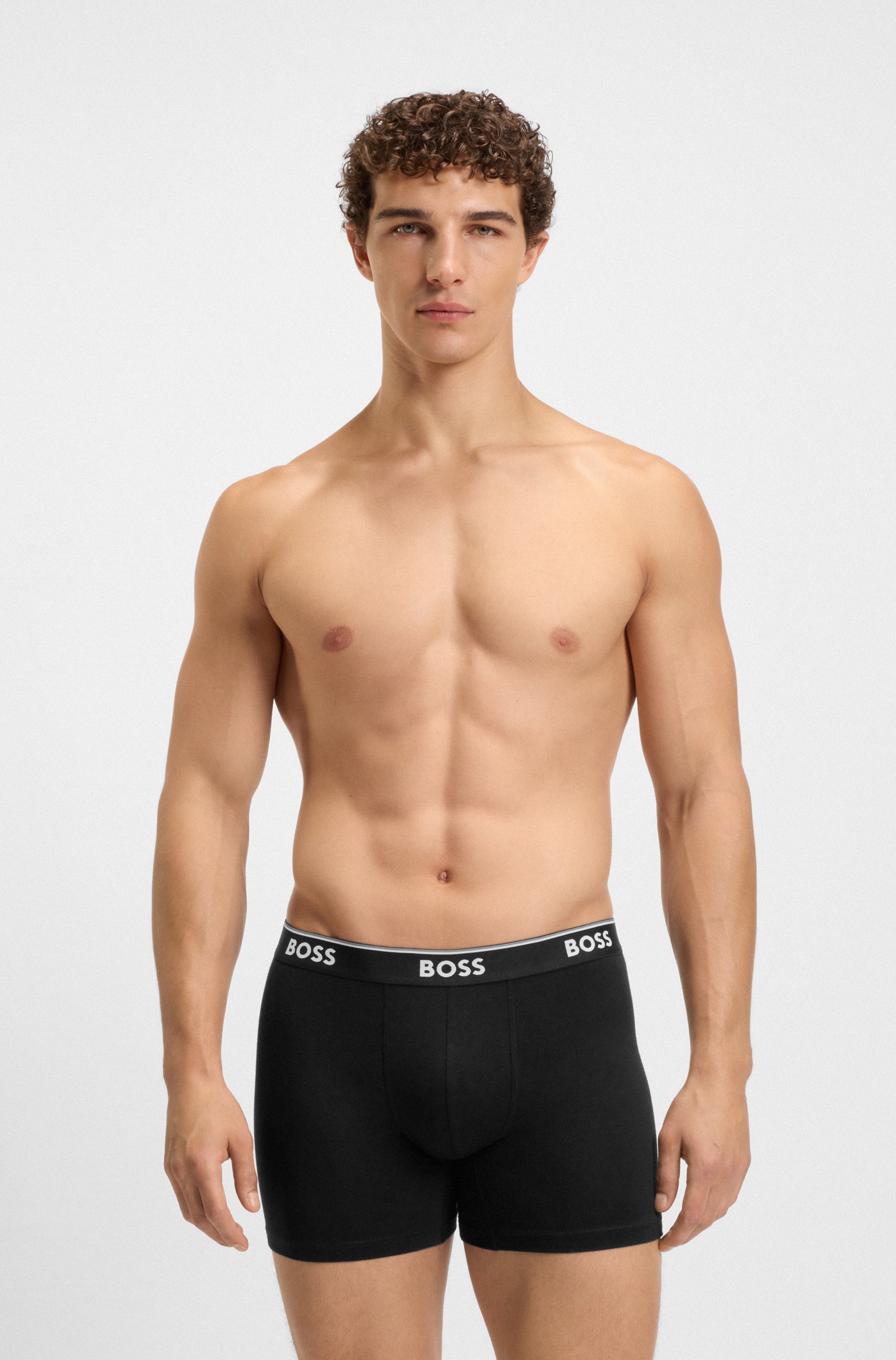 BOSS Boxershorts »BoxerBr 3P Power«, (3 St.)