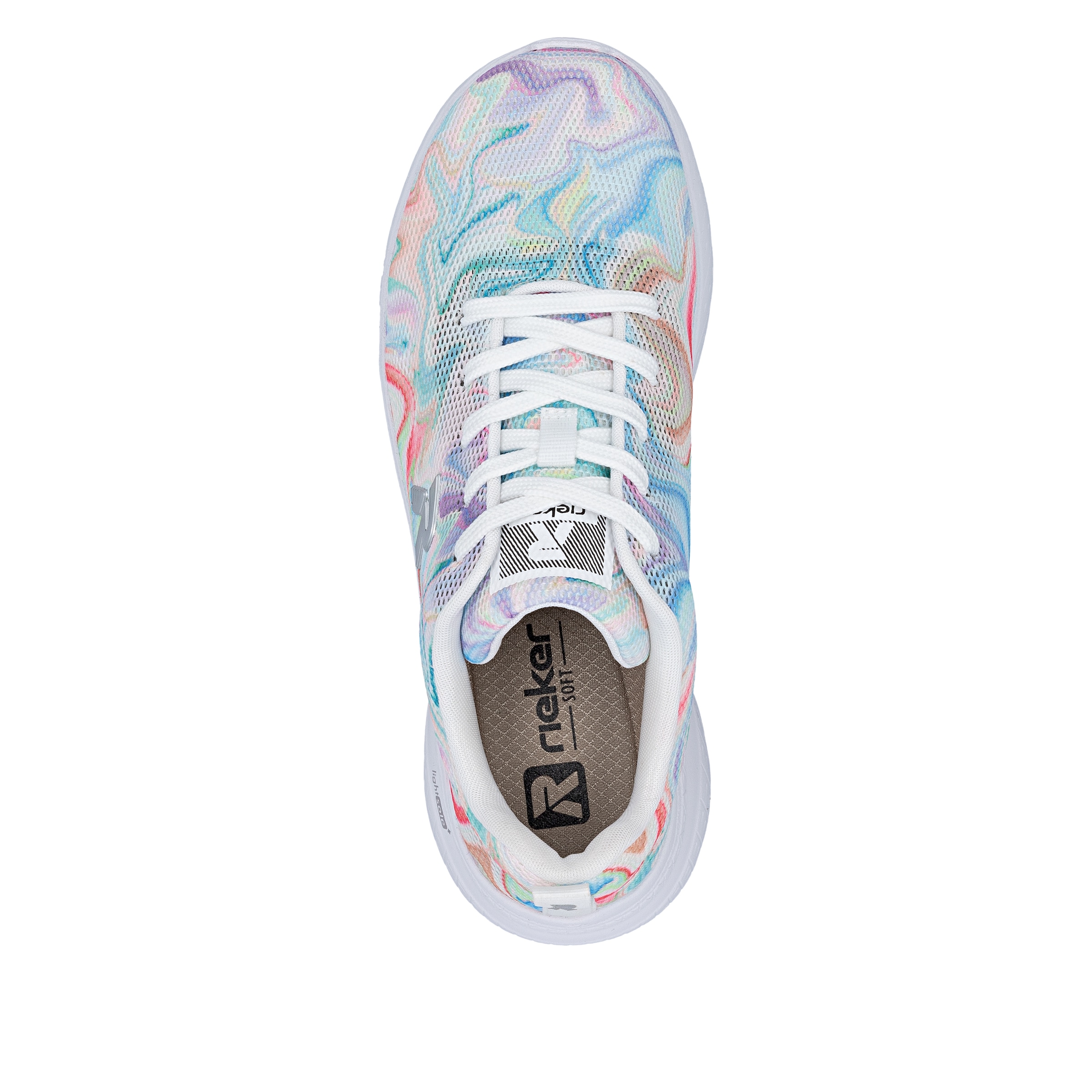 Rieker Sneaker  Schnürschuh, Halbschuh, Freizeitschuh in veganer Verarbeitung