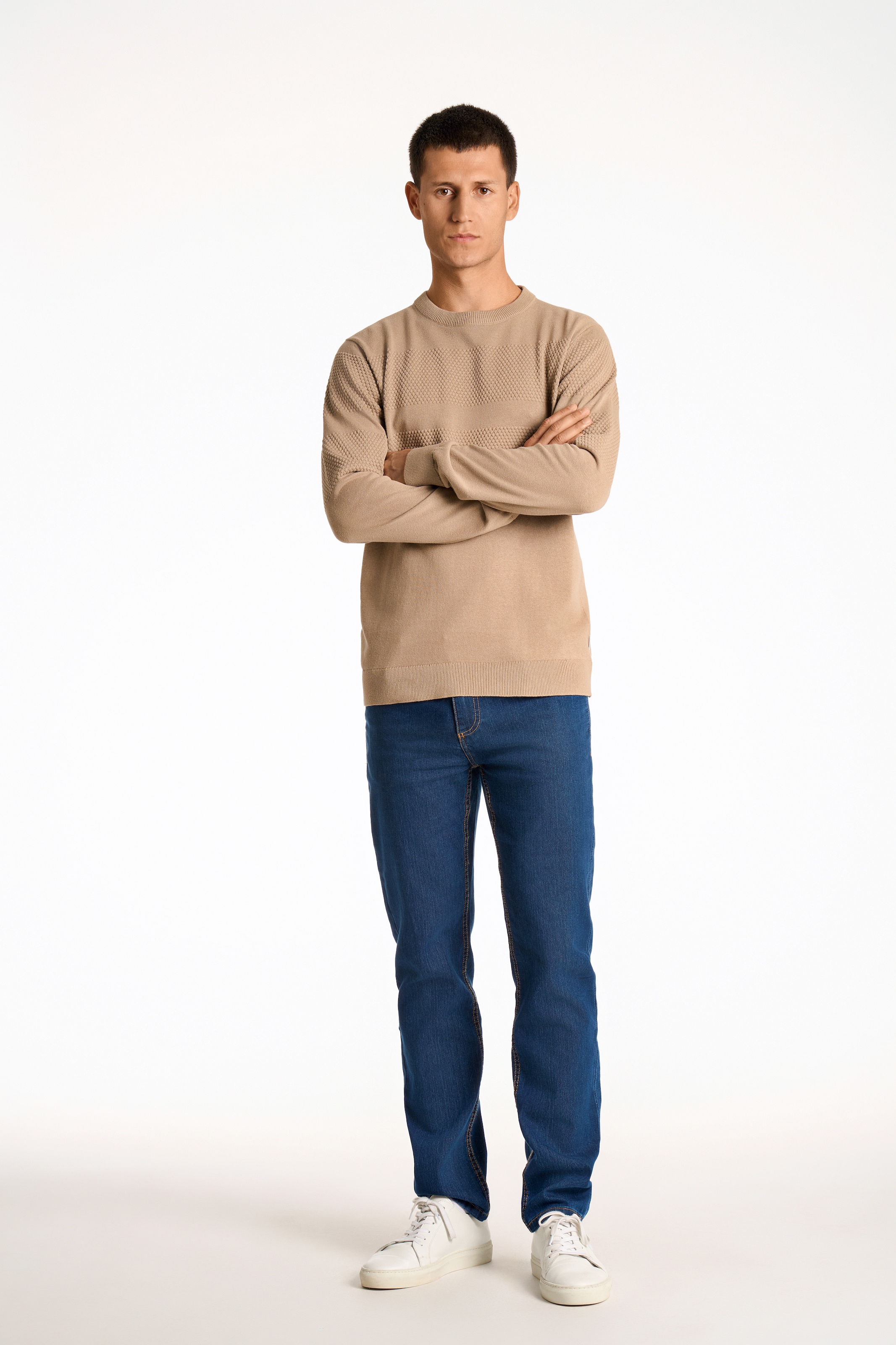 LINDBERGH Strickpullover, mit Struktur