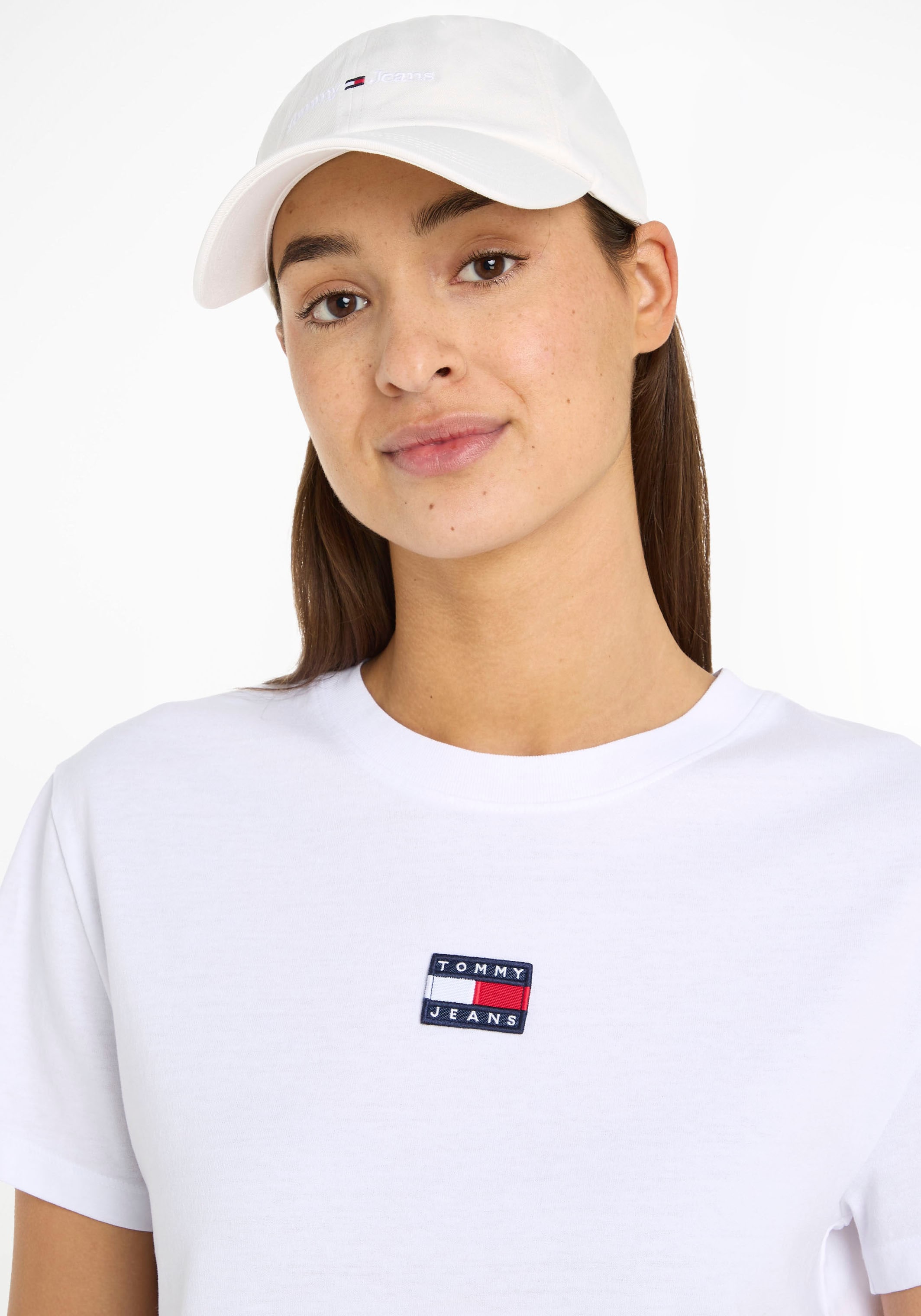 Cap UNIVERSAL kaufen Logo-Branding mit Jeans Baseball | »TJW CAP«, online Tommy dezentem SPORT