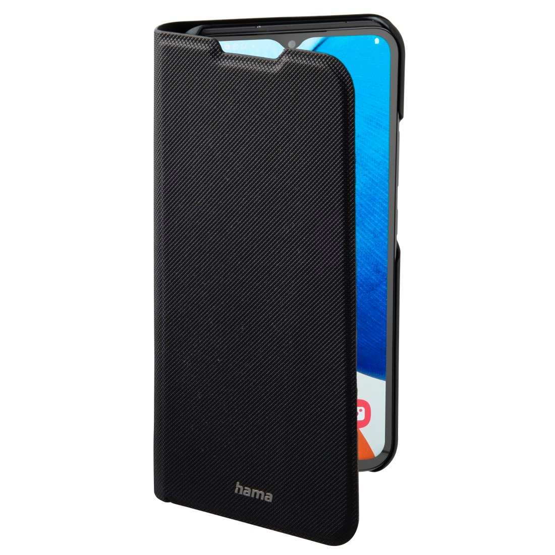 Hama Smartphone-Hülle »Booklet für Samsung Galaxy A14, Samsung Galaxy A14 5G, Schwarz«, Schlankes Design, Mit Standfunktion und Einsteckfächer