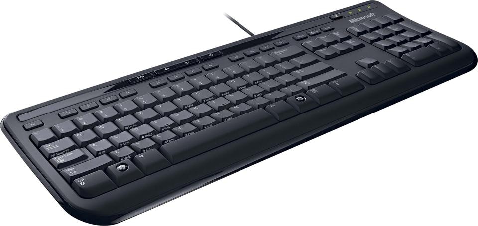 Microsoft Tastatur »Wired Keyboard 600«