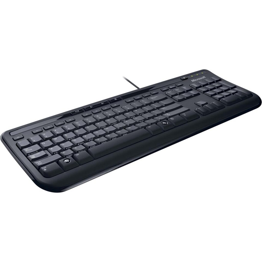 Microsoft Tastatur »Wired Keyboard 600«