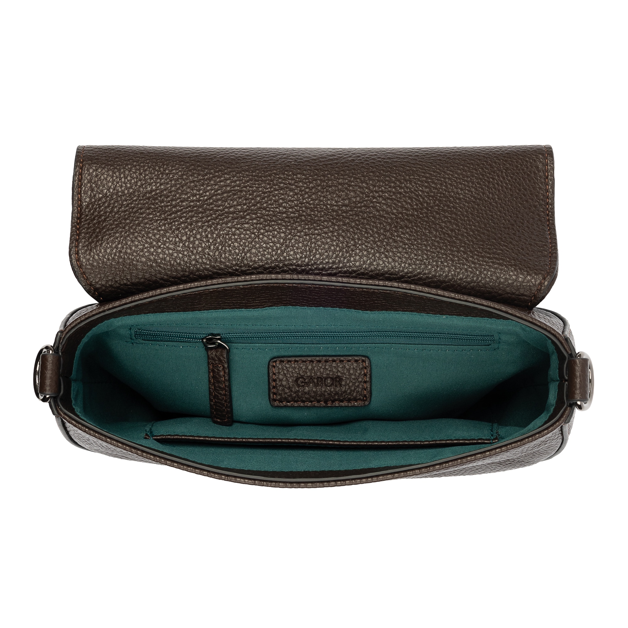 Gabor Umhängetasche »Linda« Damen Schultertasche mit elegantem Schultergurt aus edlem Gewebeband
