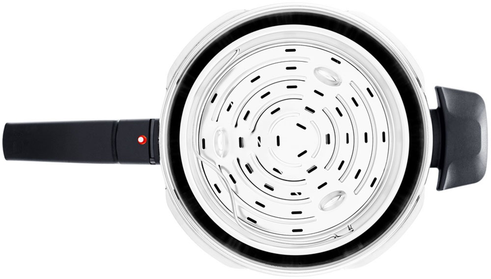 Fissler Schnellkochtopf »Vitavit® Premium Edelstahl Dampfkochtopf mit Einsatz Induktion« 3 tlg. Edelstahl 18/10