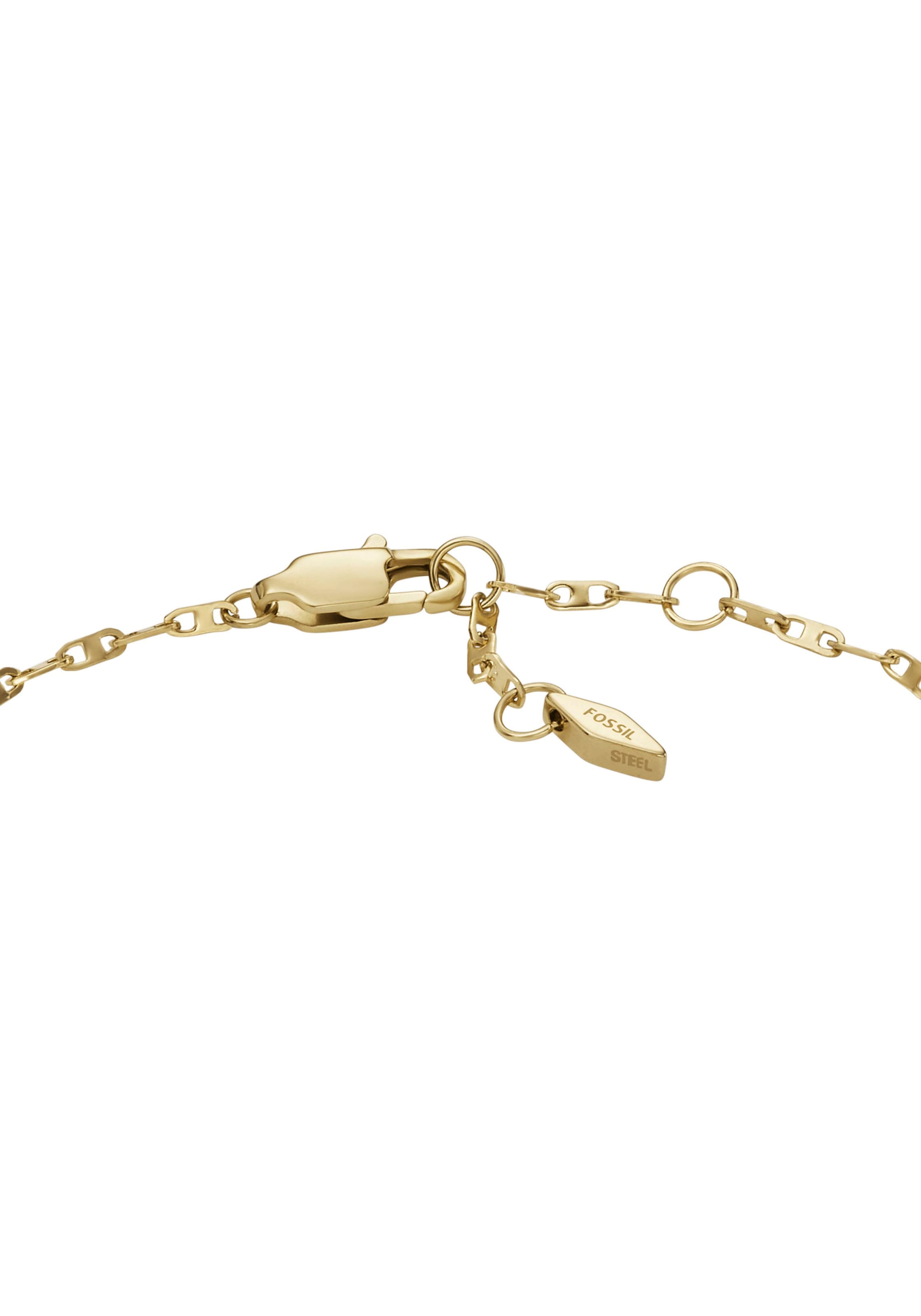 Fossil Armband »Schmuck Geschenk Edelstahl Armschmuck HERITAGE D-LINK«