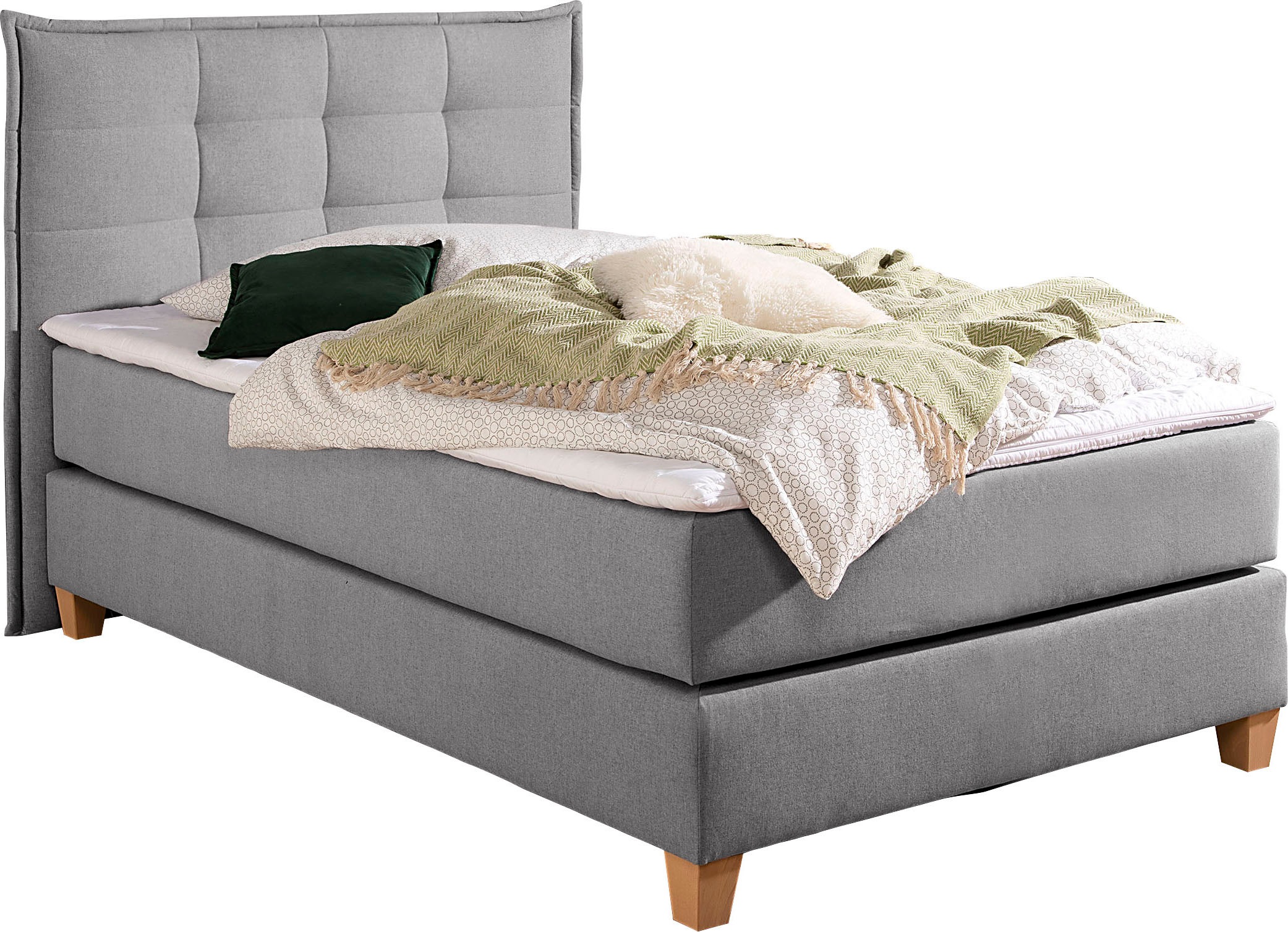 Home affaire Boxspringbett, inklusive Komfortschaum-Topper