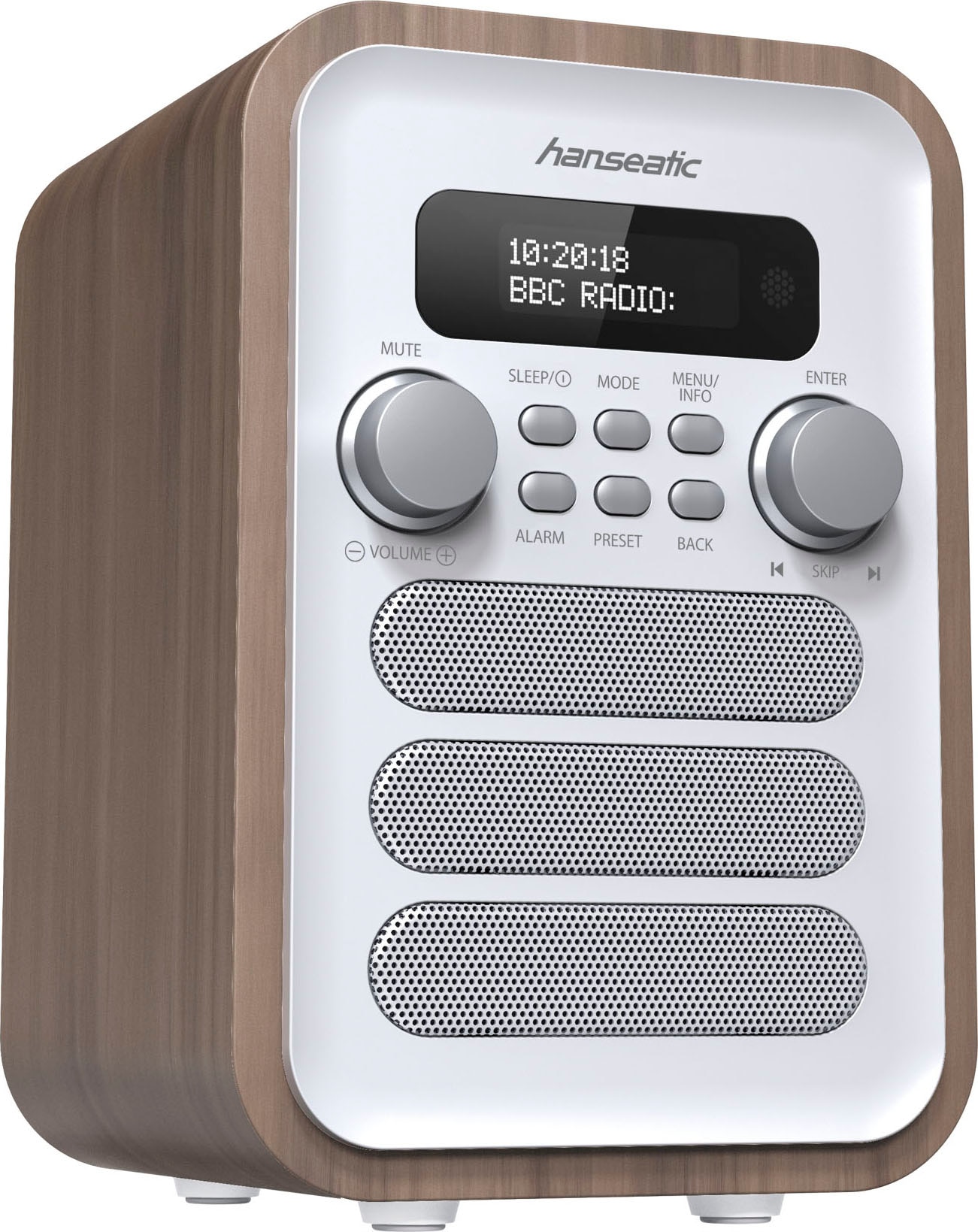 Hanseatic Digitalradio (DAB+) »HRA-23«, (Bluetooth 3,5 W) ➥ 3 Jahre XXL  Garantie | UNIVERSAL