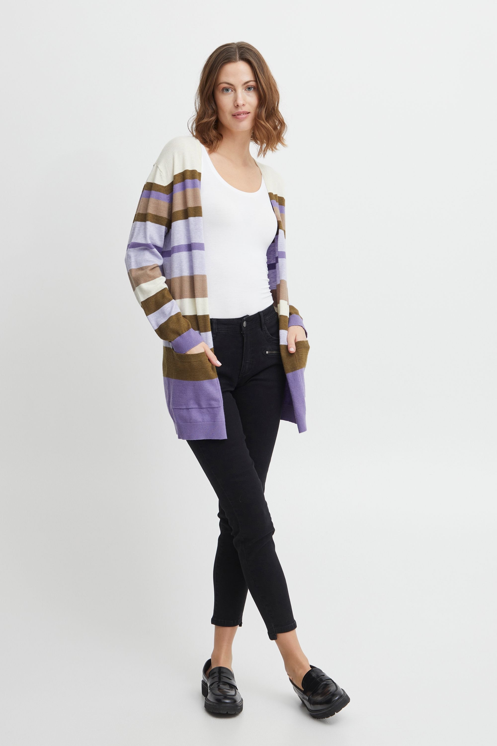 fransa Strickjacke »Strickjacke FRMelani«