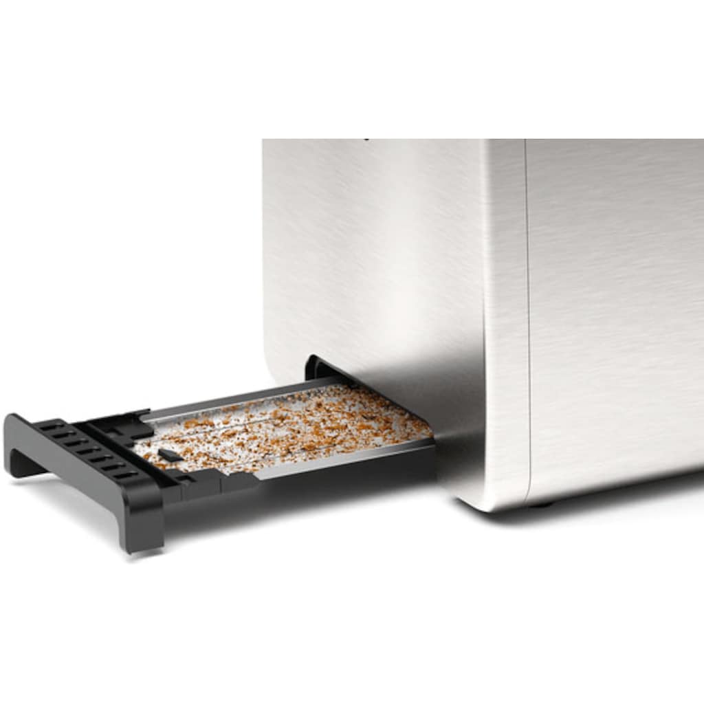 BOSCH Toaster »TAT3P420DE DesignLine Edelstahl«, 2 kurze Schlitze, 820 W