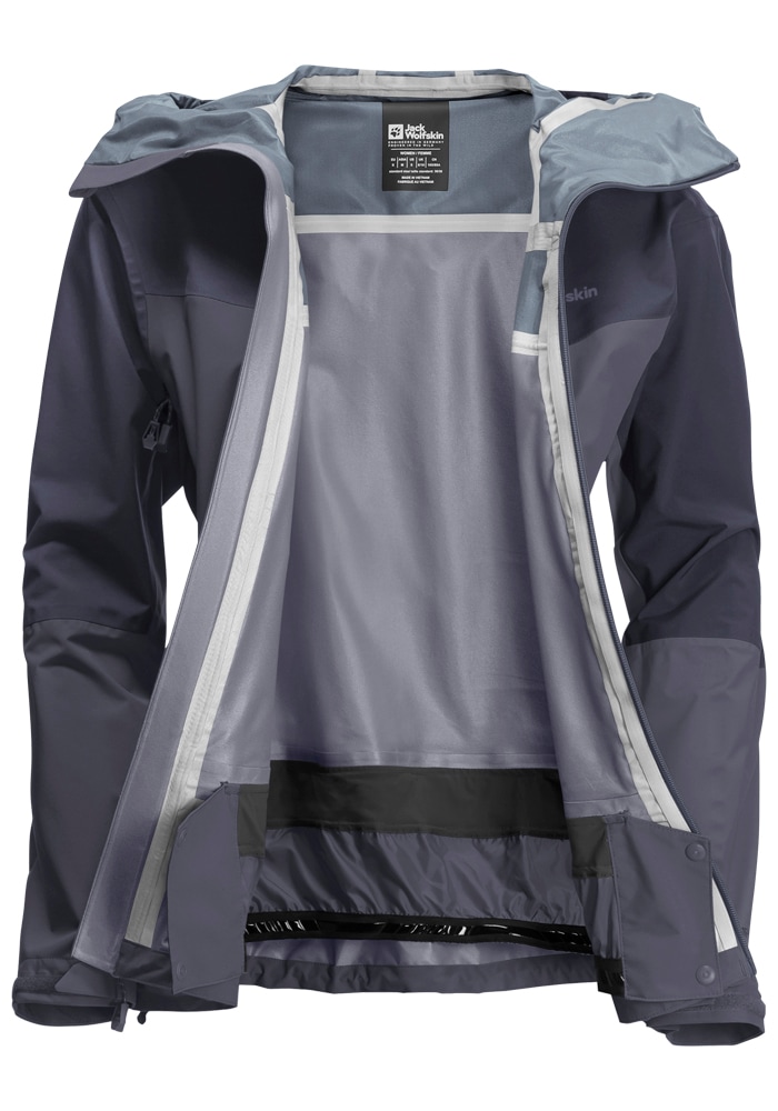 Jack Wolfskin Funktionsjacke »ALPSPITZE TOUR 3L JKT W« mit Kapuze