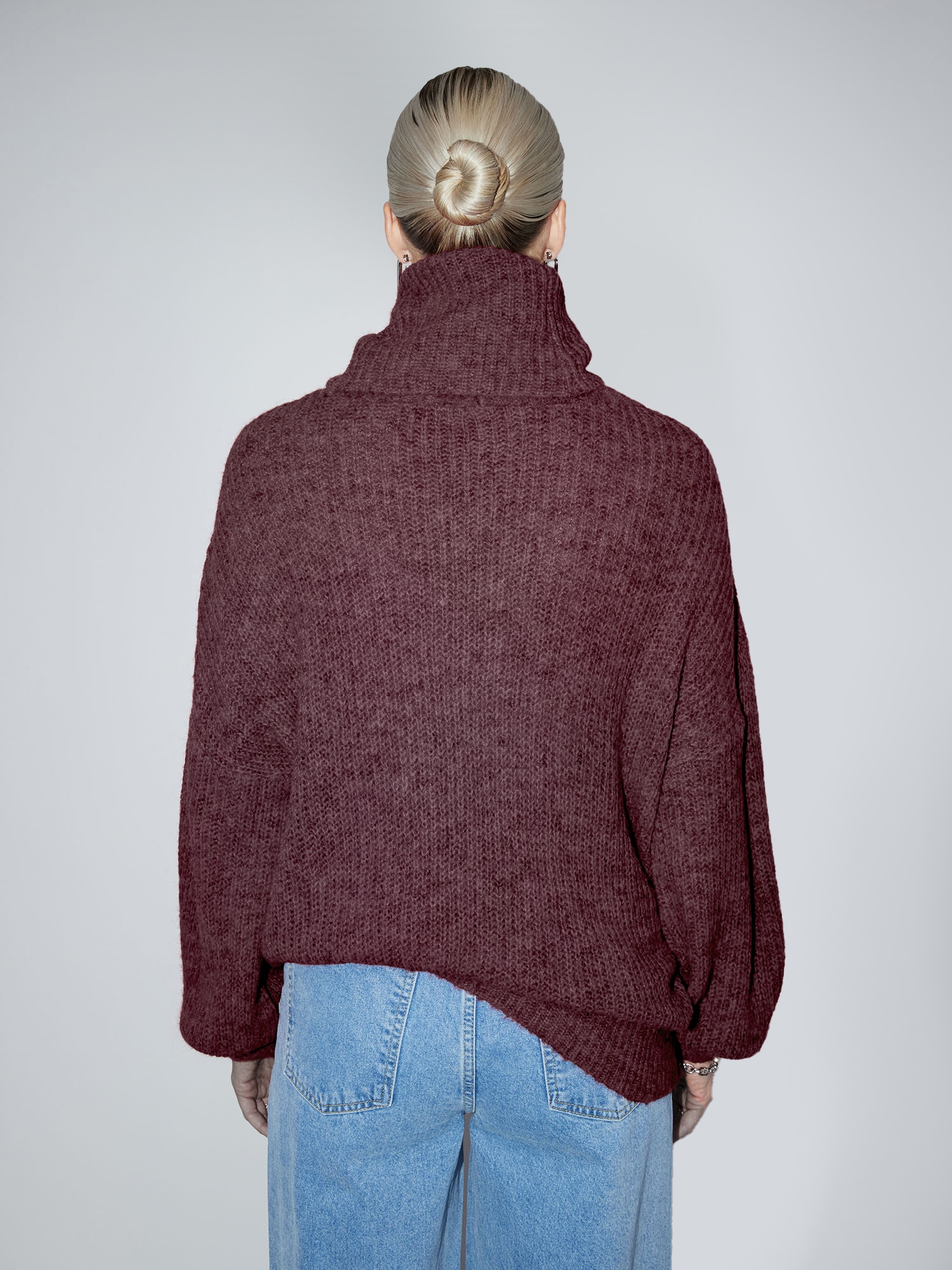 LeGer Strickpullover »Juna, LeGer by Lena Gercke« Loose fit mit Rundhalsausschnitt